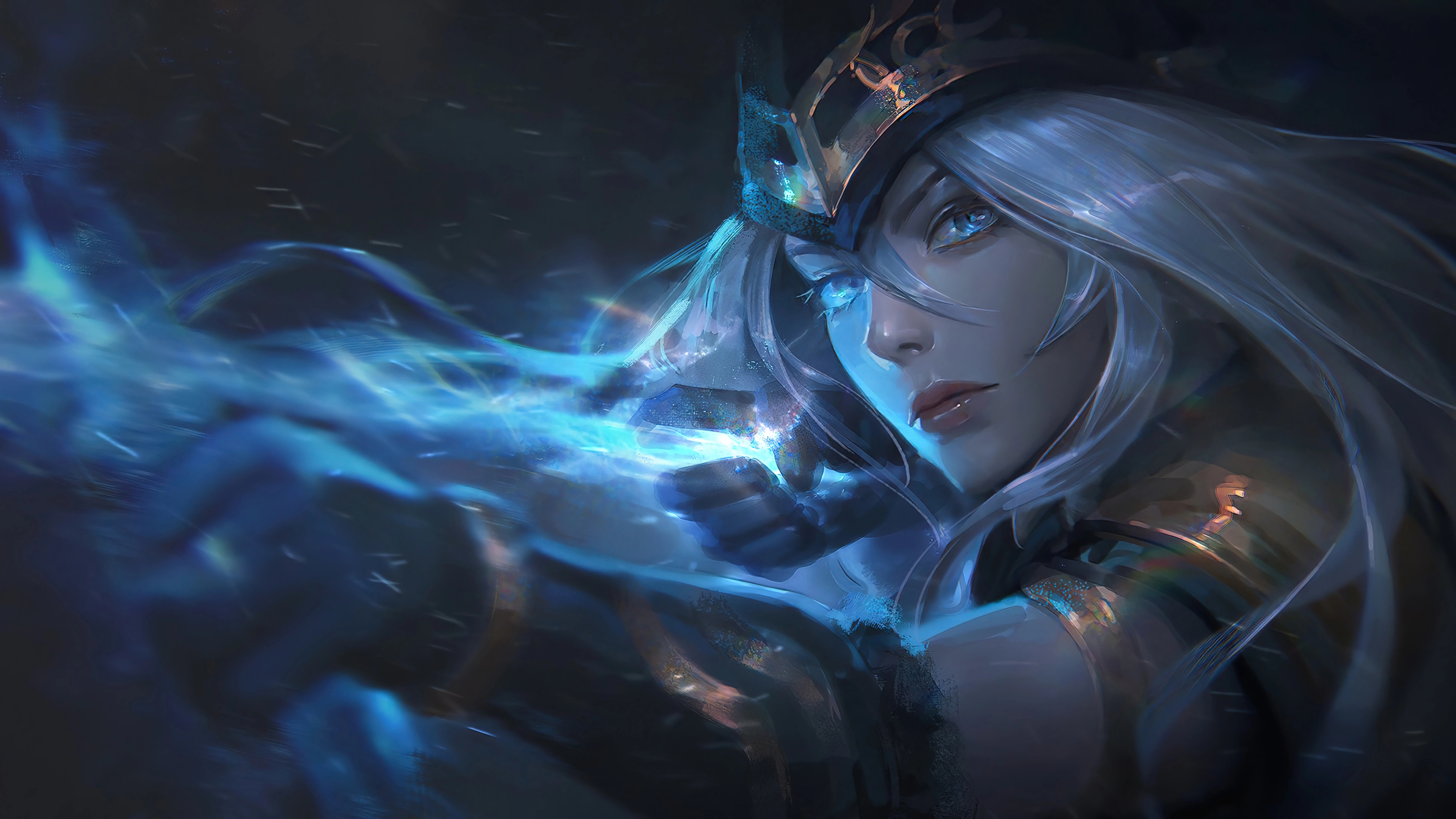 Ashe League of Legends wallpaper, 4K Ultra HD, ID9025, Gaming, 3840x2160 4K Desktop