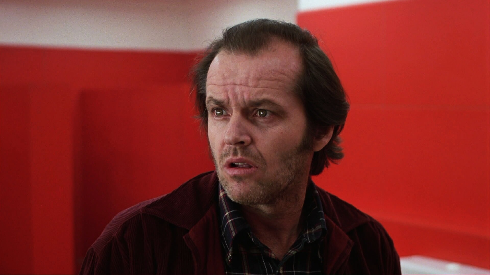 Jack Nicholson, The Shining wallpaper, Wide screen, Artistic interpretation, 1920x1080 Full HD Desktop