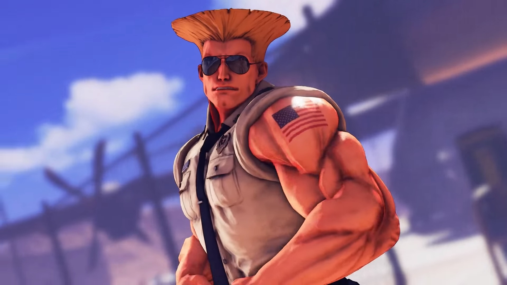 Guile in Street Fighter V, Guile's debut, Destructoid article, 1920x1080 Full HD Desktop