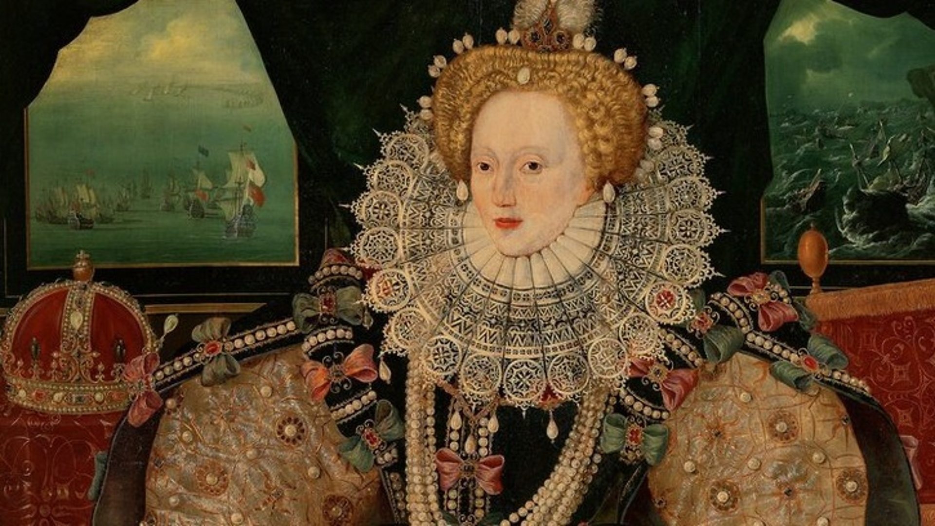 Armada Portrait, Elizabeth I Wallpaper, 1920x1080 Full HD Desktop