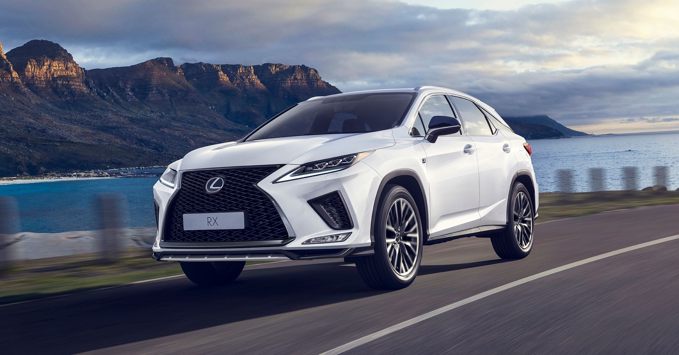 Lexus RX, Unmatched luxury, Cutting-edge technology, Exceptional comfort, 2300x1200 HD Desktop