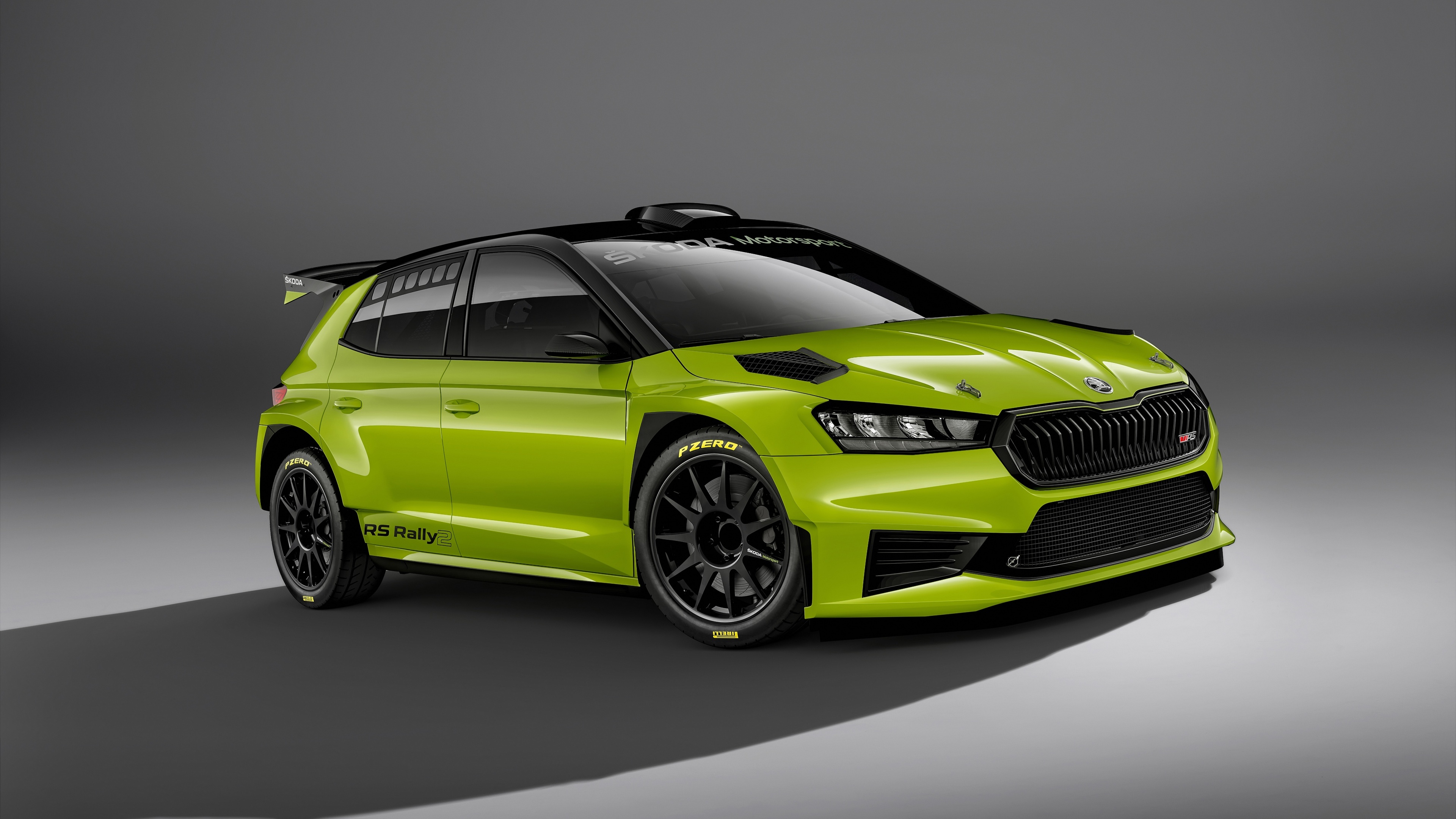 RS Rally Edition, Skoda Fabia Wallpaper, 3840x2160 4K Desktop