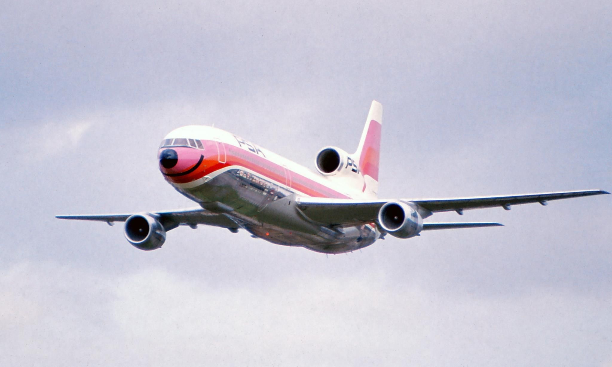 Pacific Southwest Airlines, L-1011 Tristar, 2050x1230 HD Desktop