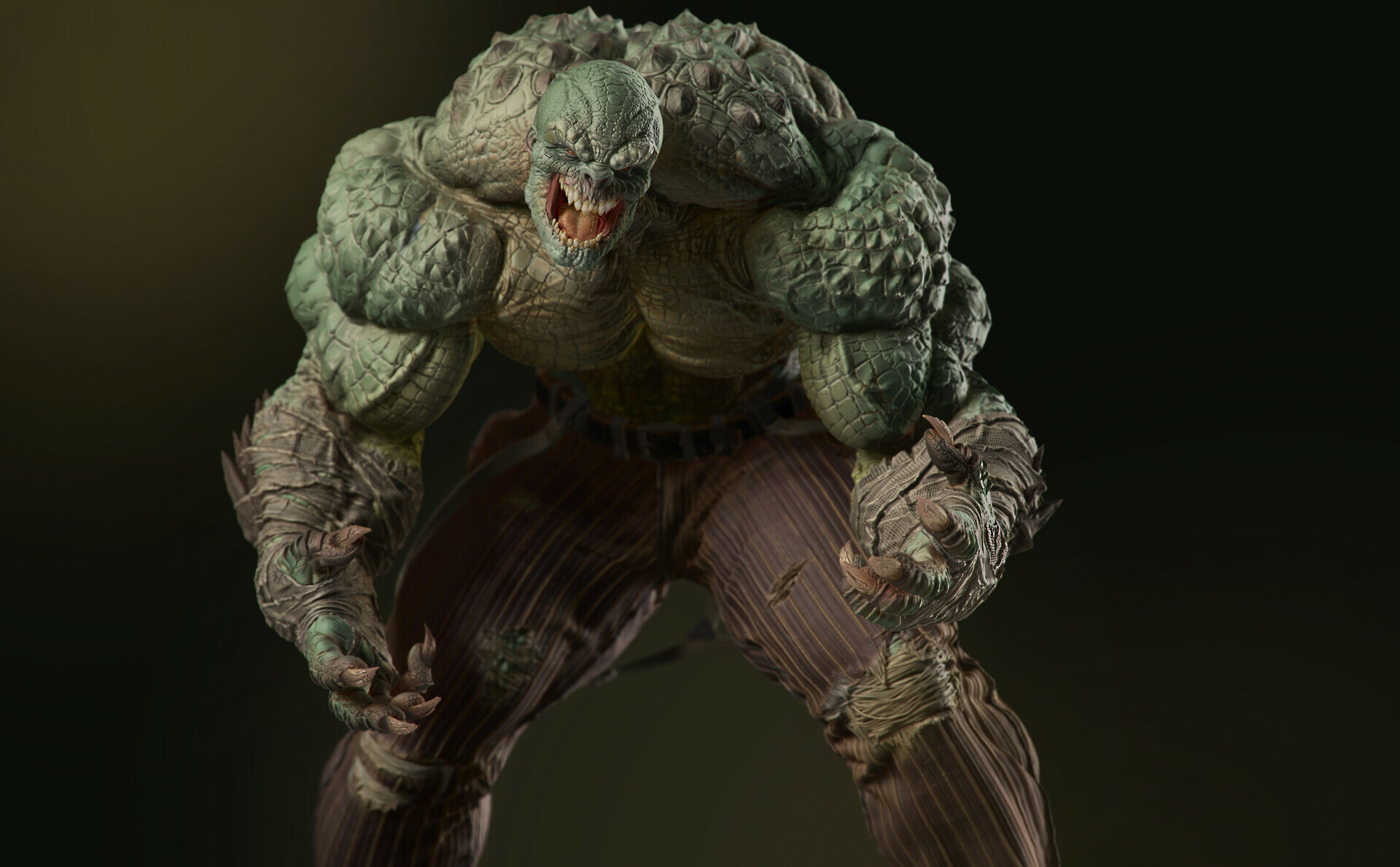 Killer Croc, Fanart collection, 1920x1190 HD Desktop