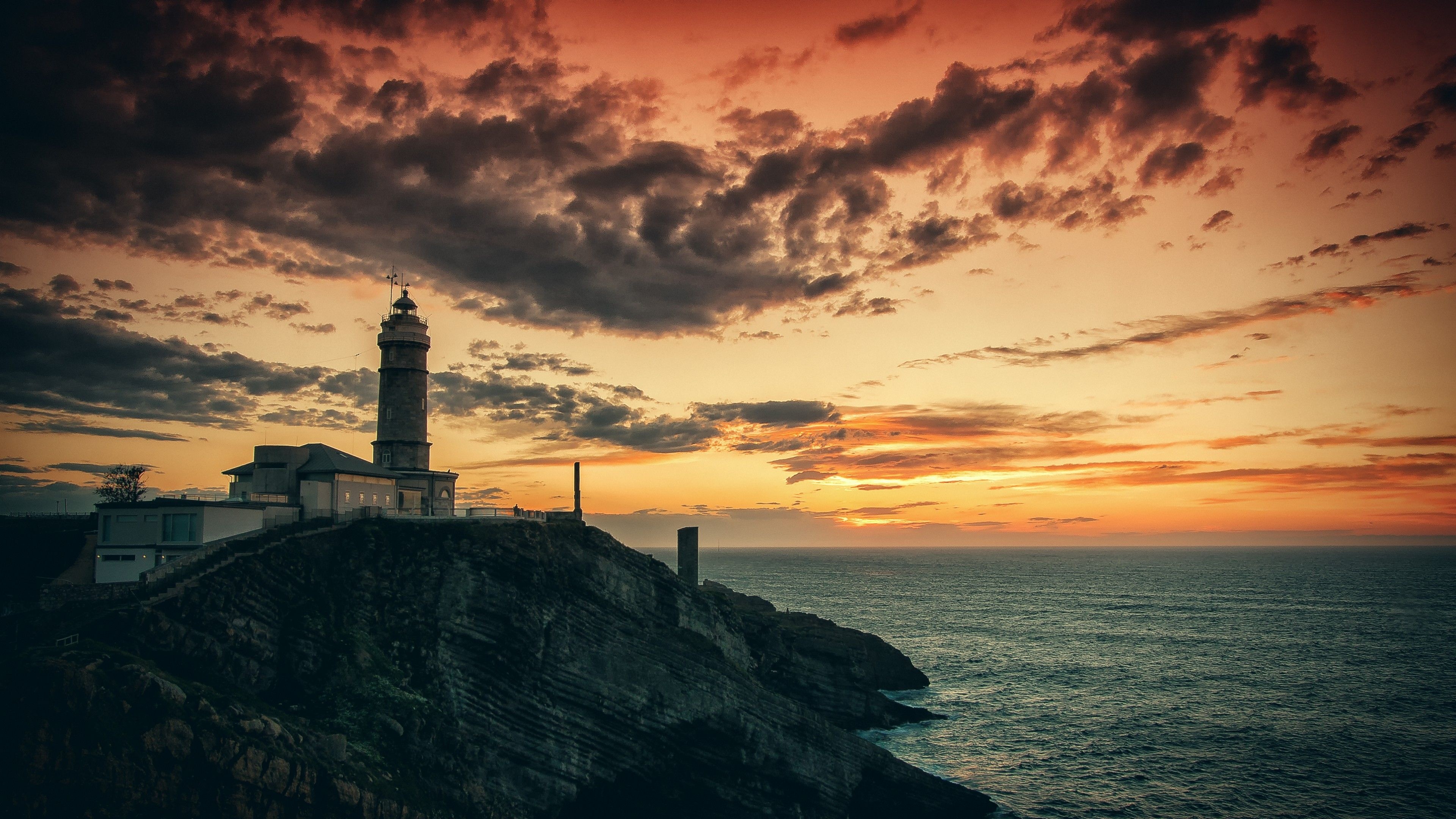 Cabo Mayor, Lighthouses Wallpaper, 3840x2160 4K Desktop