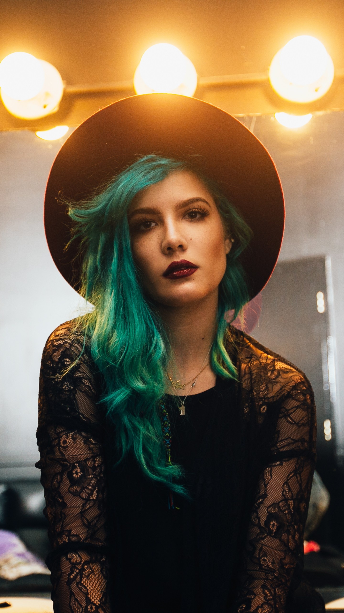 Halsey, Ashley Frangipane photo, 4K music, Music artist, 1440x2560 HD Phone