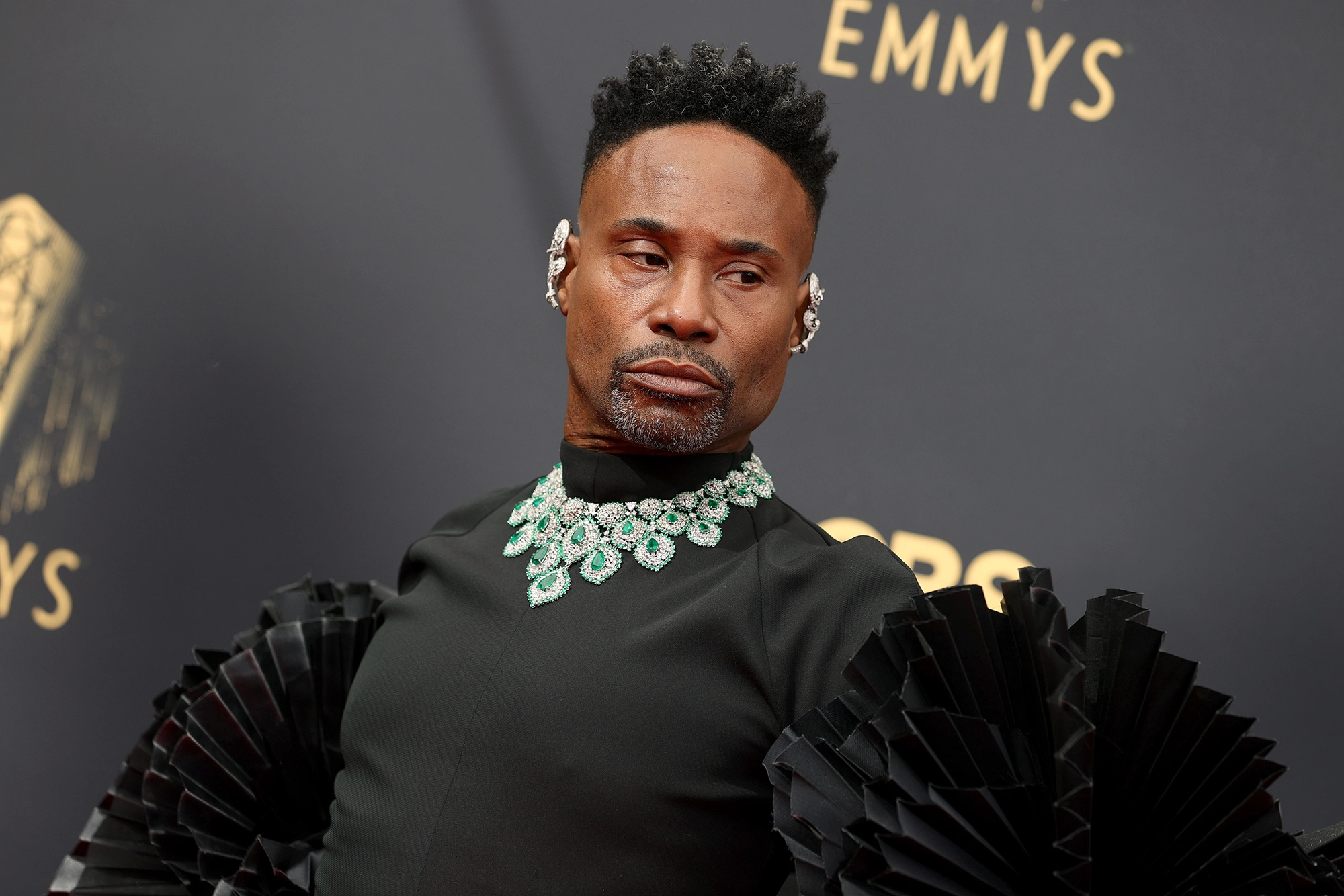 Billy Porter, $1 Million Necklace, 2021 Emmys, 2000x1340 HD Desktop