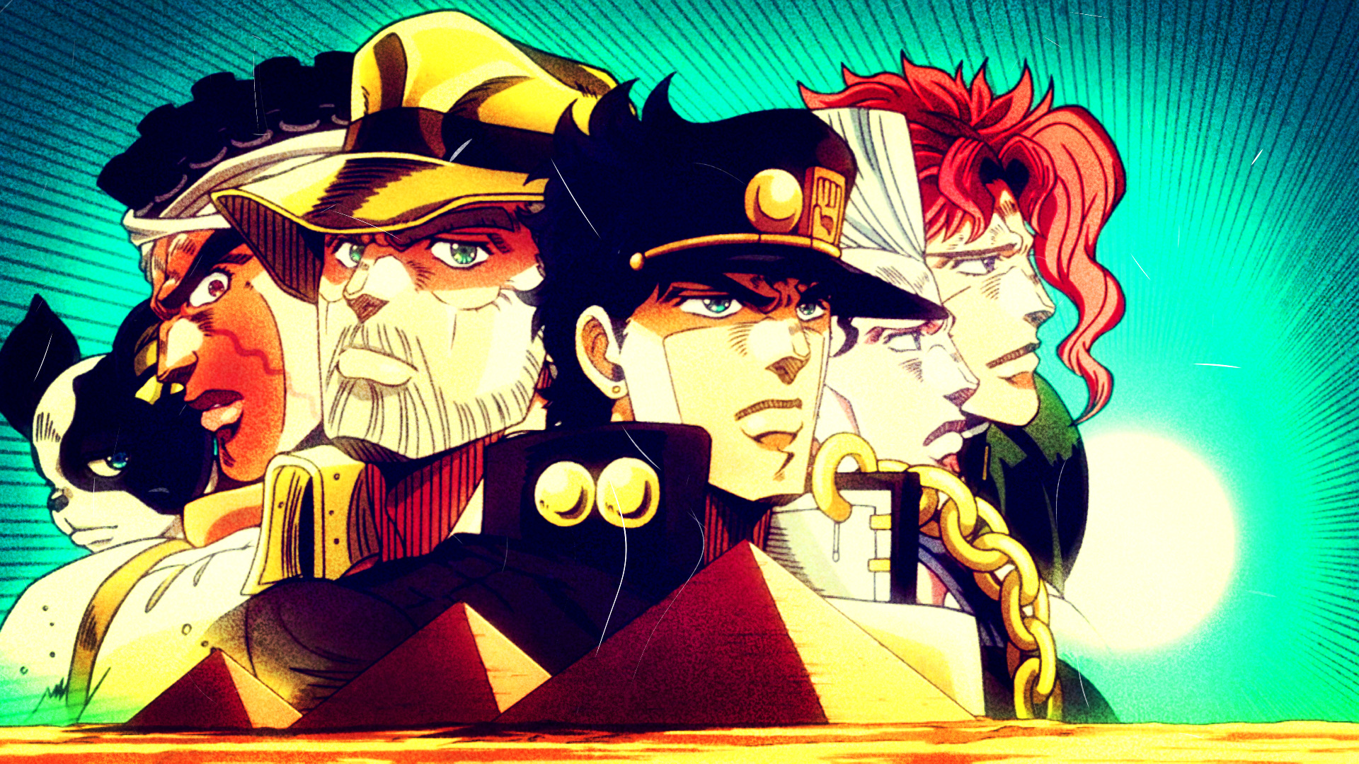 Fondos de Jojo's, Jojo's Bizarre Adventure, Jojo Bizarre, Anime, 1920x1080 Full HD Desktop