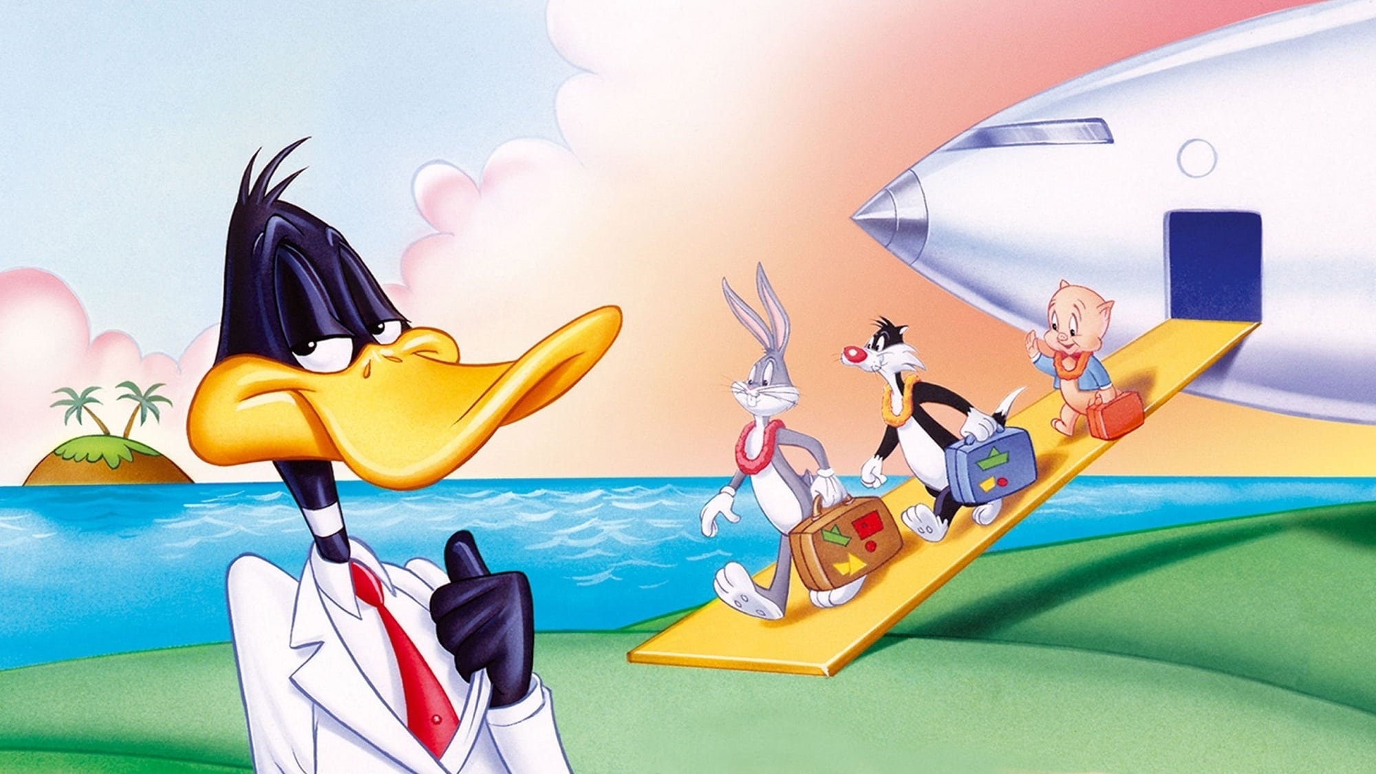 Daffy Duck's Movie: Fantastic Island, Daffy Duck Wallpaper, 2000x1130 HD Desktop