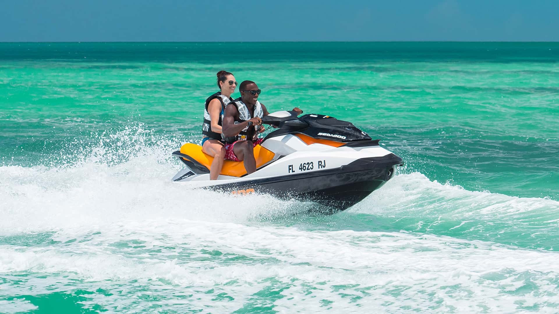 Key West jet ski, Travel Couple Wallpaper, 1920x1080 Full HD Desktop