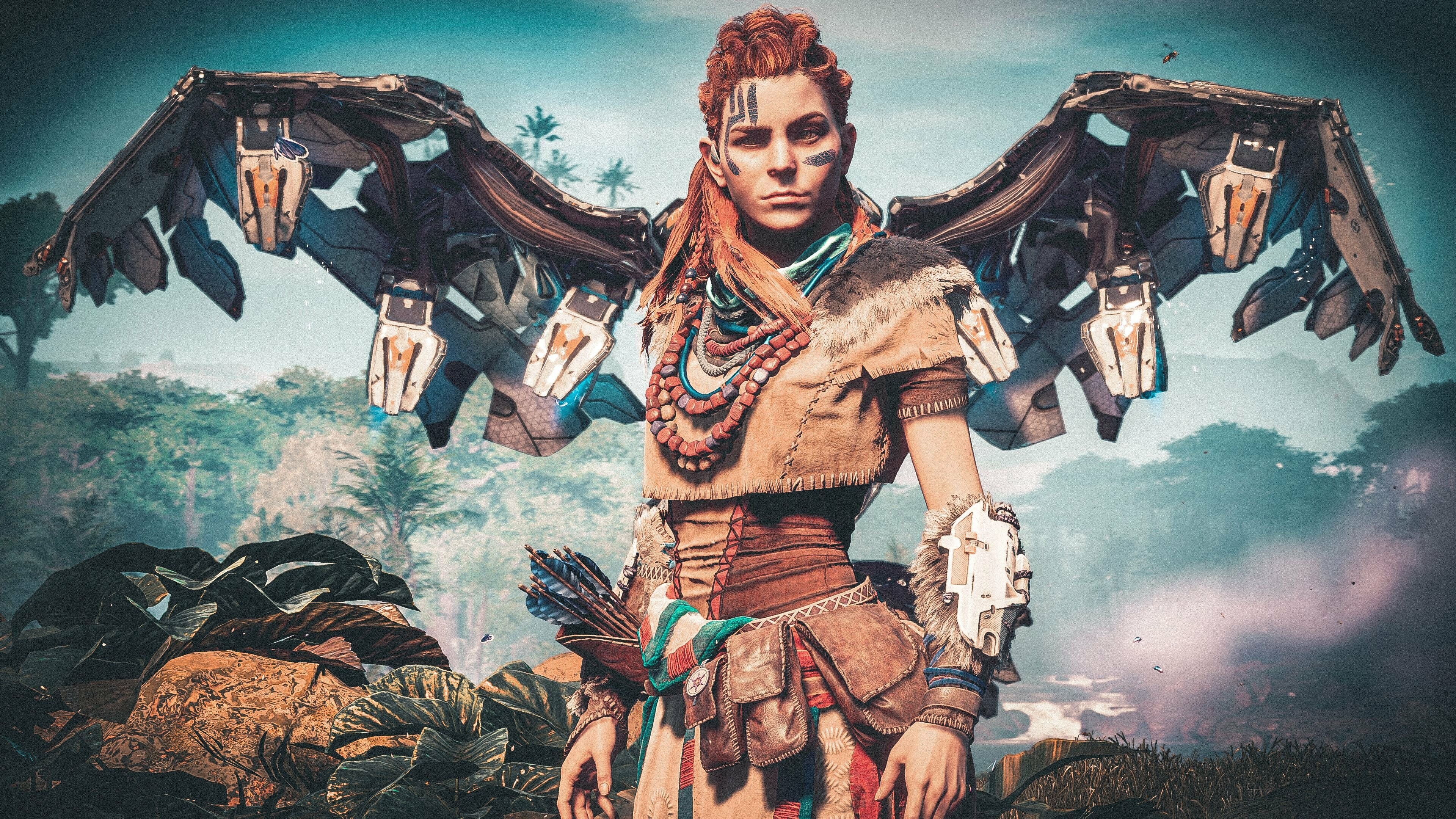 Aloy, Horizon Zero Dawn Wallpaper, 3840x2160 4K Desktop