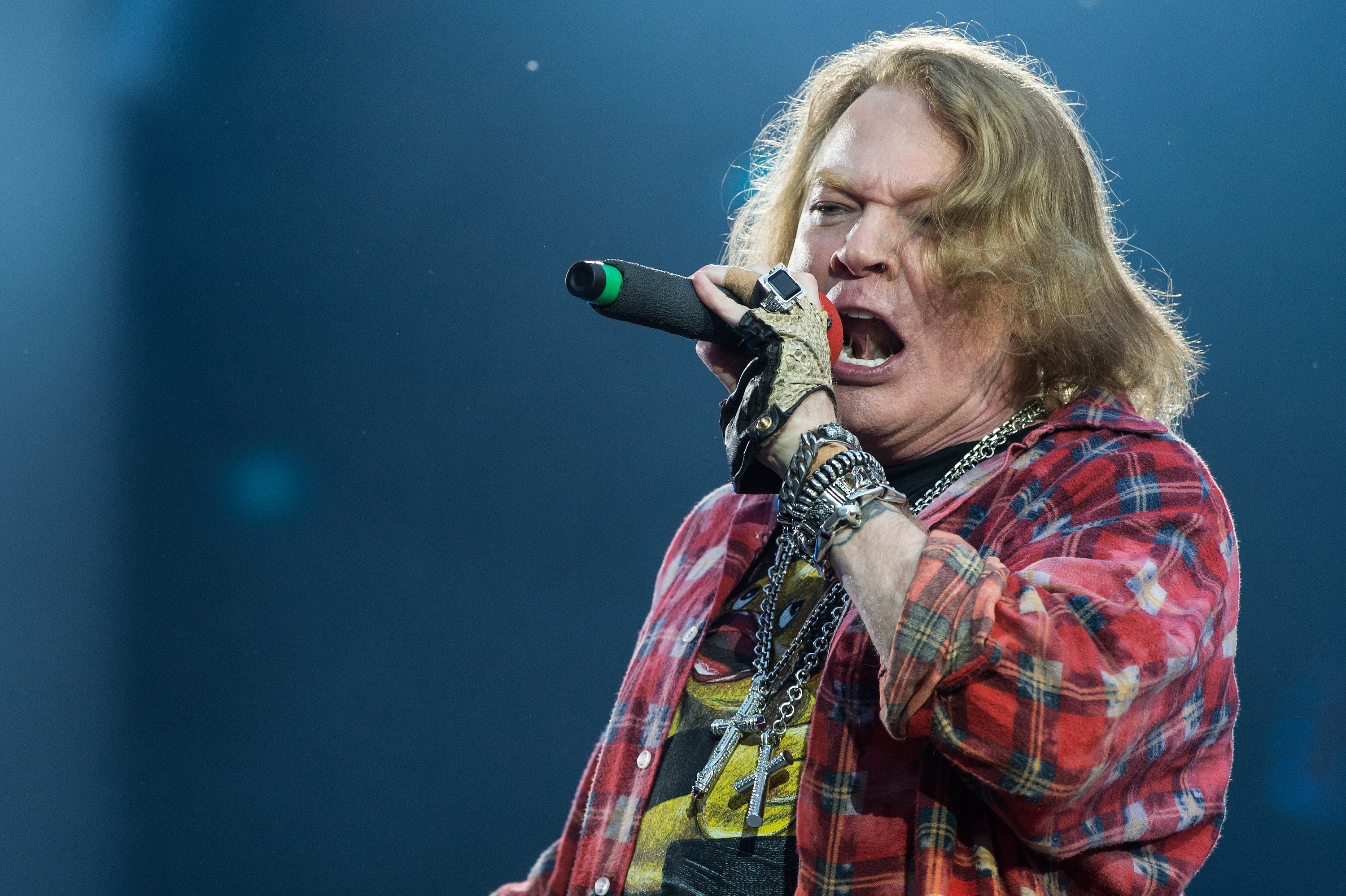 Axl Rose, Concert in Ruda, 3000x2000 HD Desktop