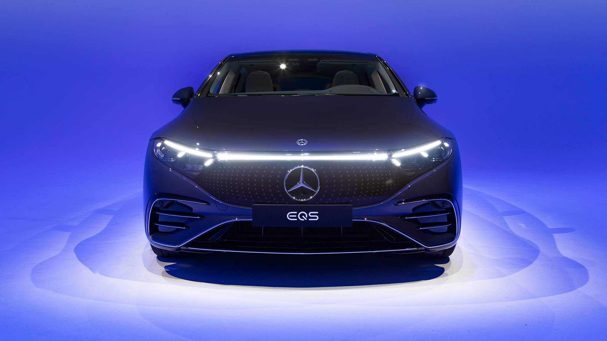 Mercedes-Benz EQS, Luxury EV, S-Class excellence, Futuristic elegance, 2050x1160 HD Desktop