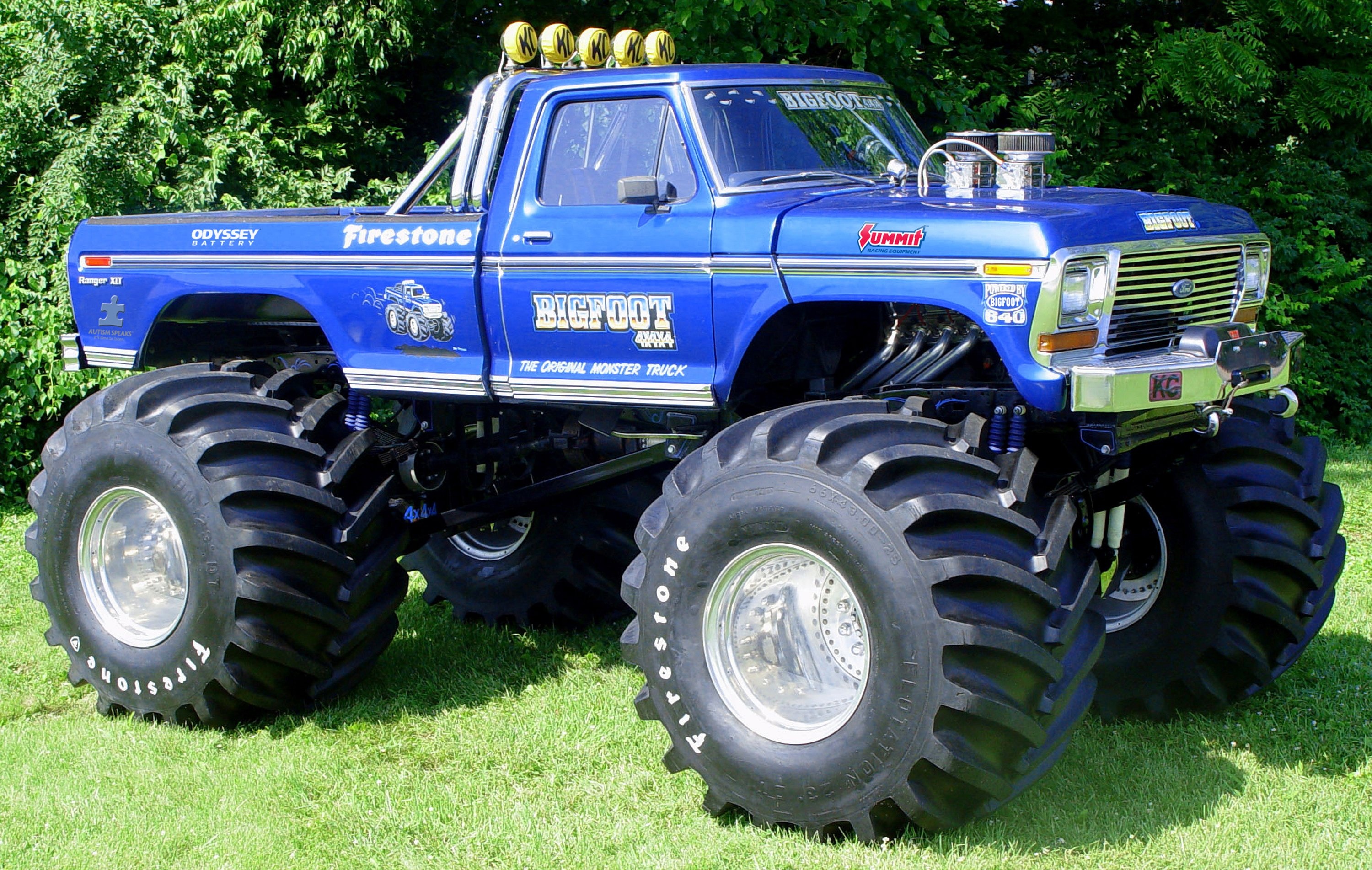 Odyssey Battery Bigfoot 4x4, Monster Trucks Wallpaper, 3000x1910 HD Desktop