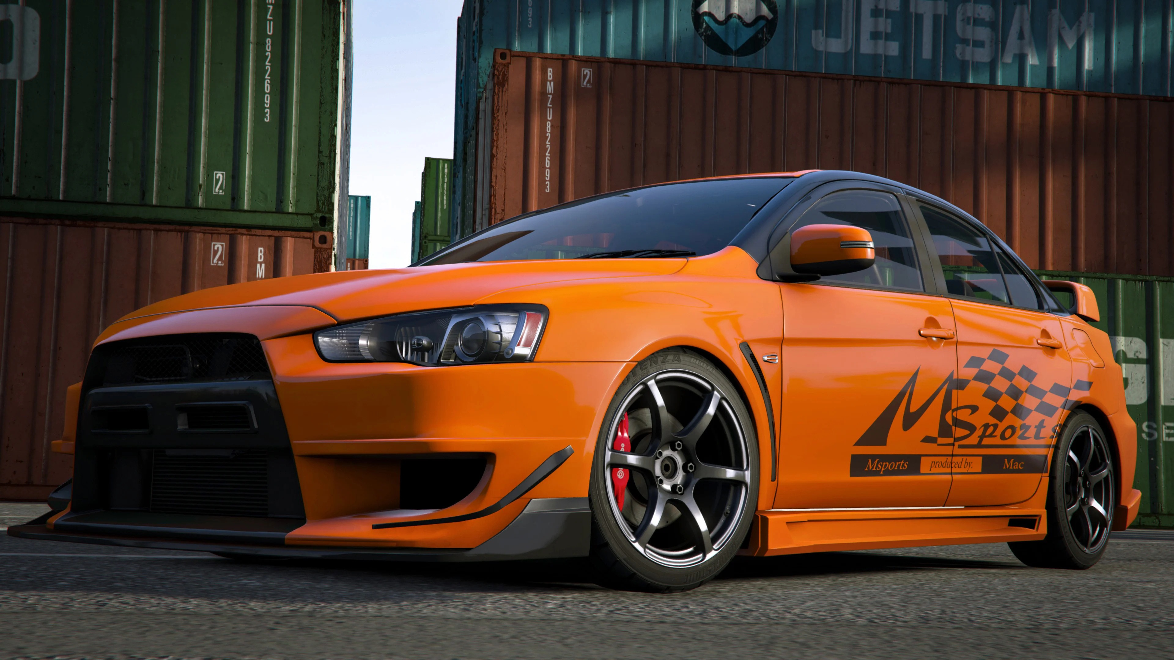 CZ4A Varis GTA5, Lancer Evo Wallpaper, 3840x2160 4K Desktop