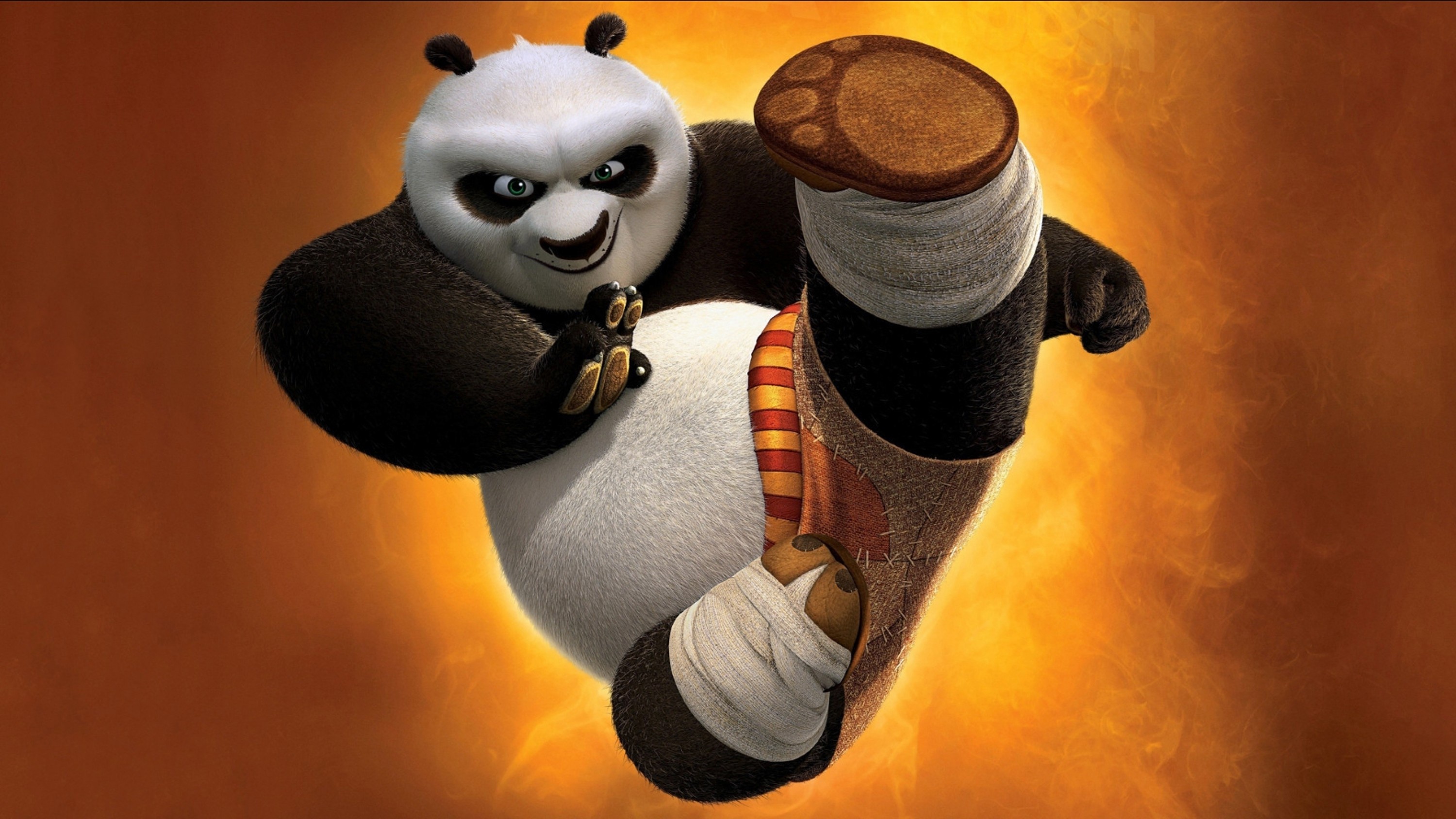 Po, Kung Fu Panda Wallpaper, 3000x1690 HD Desktop