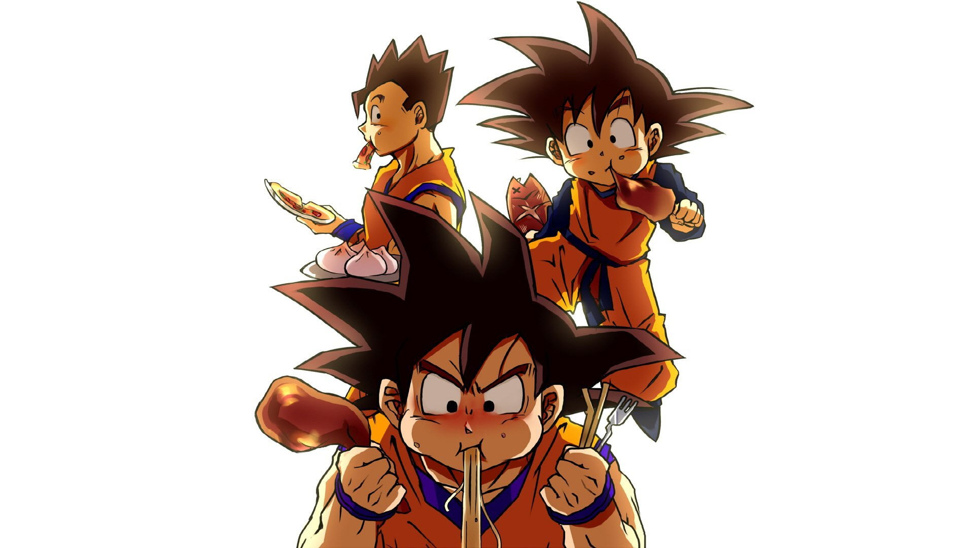 Goten Anime, Anime, Dragon Ball Z, Son Gohan, 1920x1080 Full HD Desktop