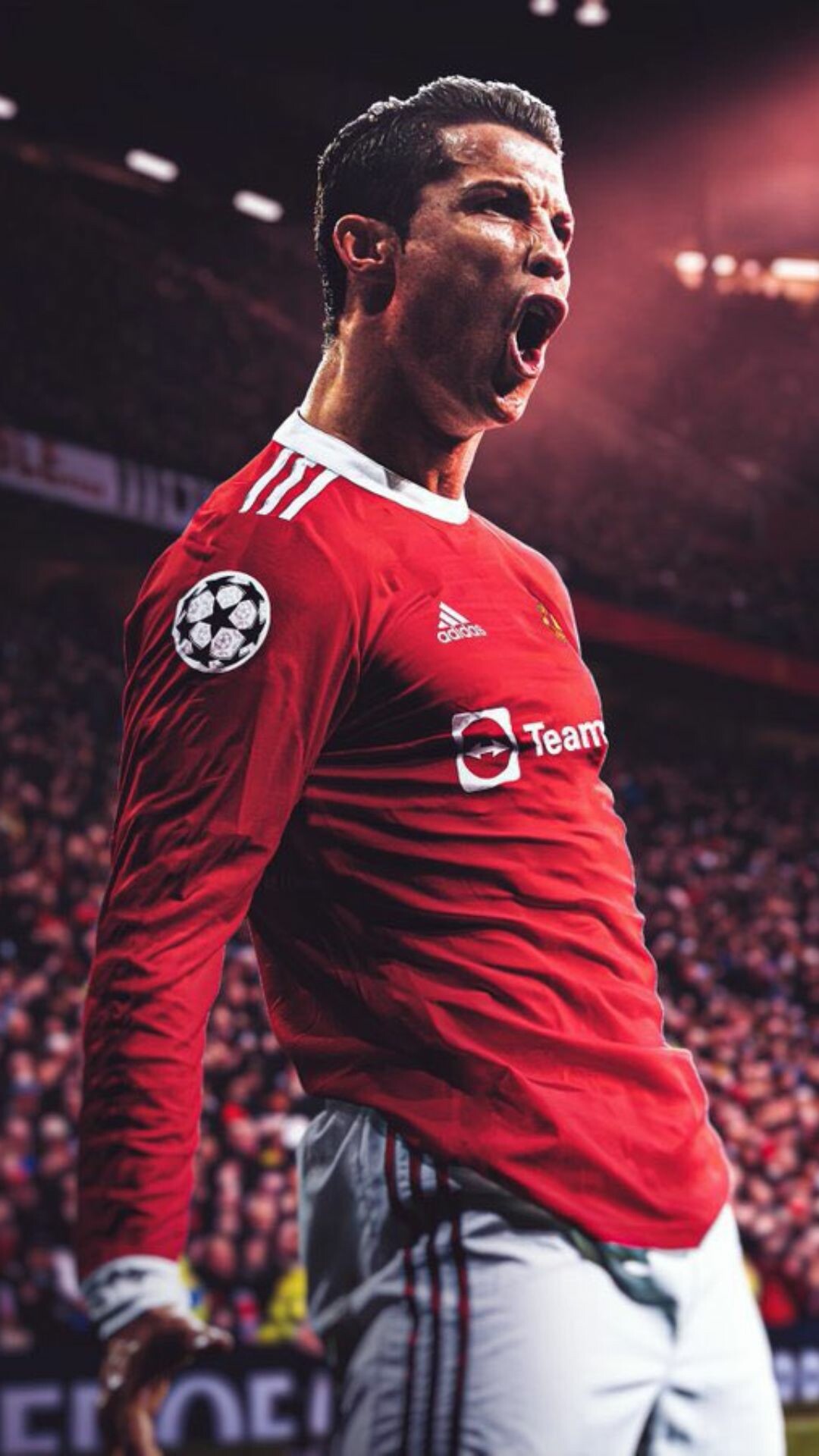 Cristiano Ronaldo, Manchester United legend, Skillful winger, Football superstar, 1080x1920 Full HD Phone