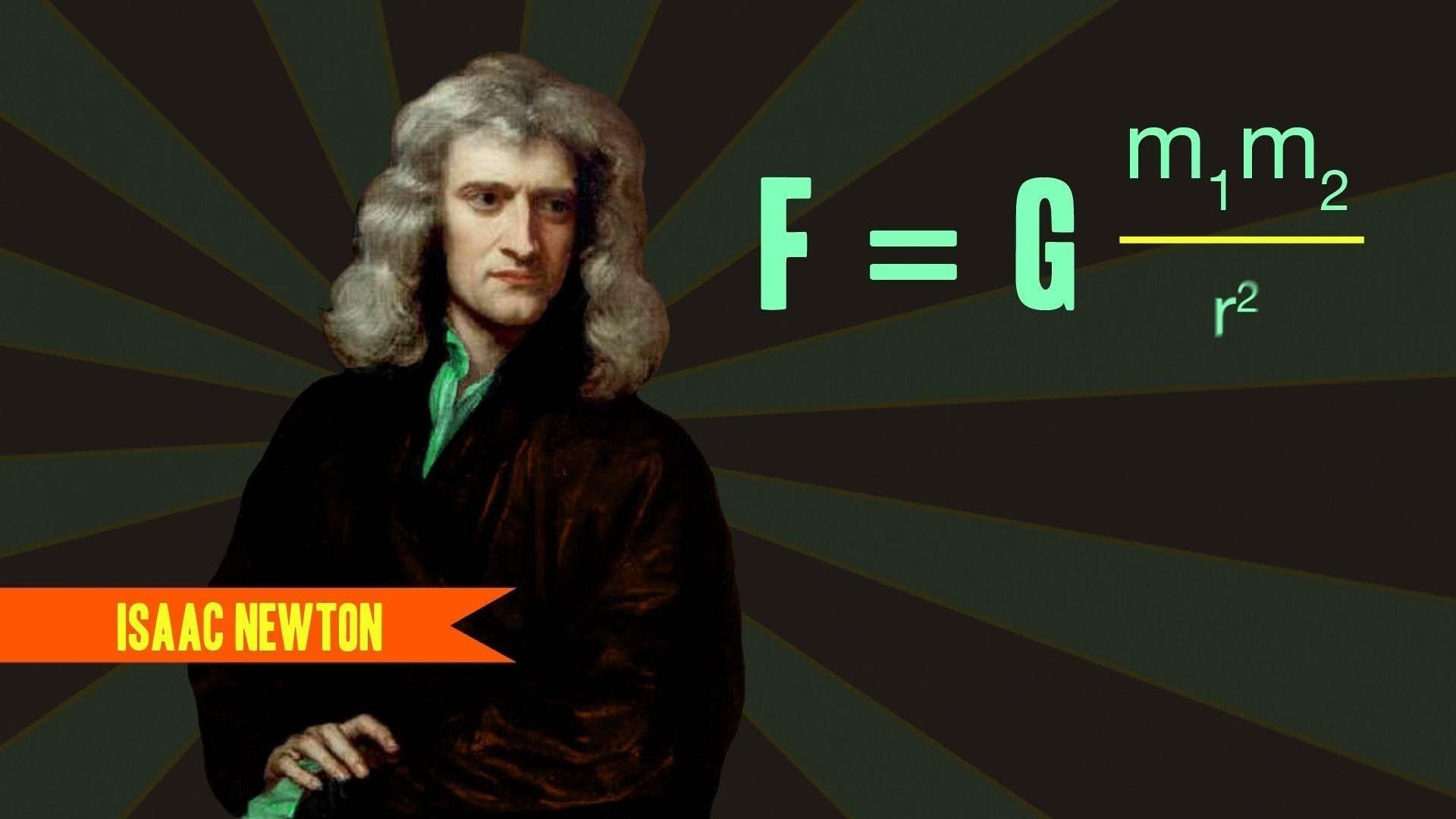 Law of gravity, Isaac Newton Wallpaper, 1920x1080 Full HD Desktop