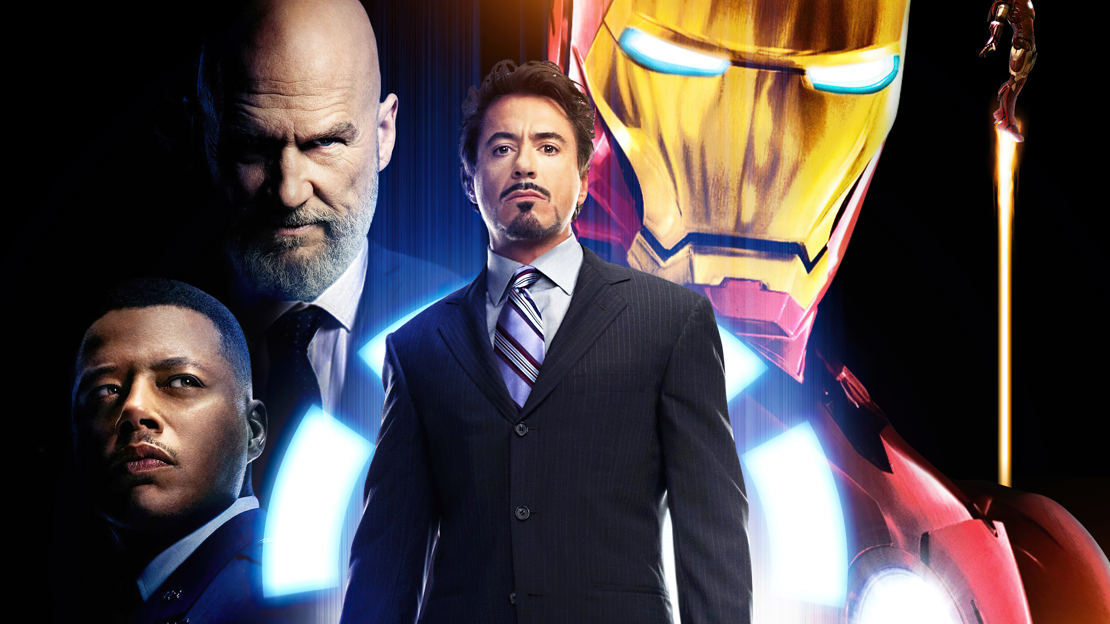 Obadiah Stane, Iron Man, Wallpaper, Background, 3840x2160 4K Desktop