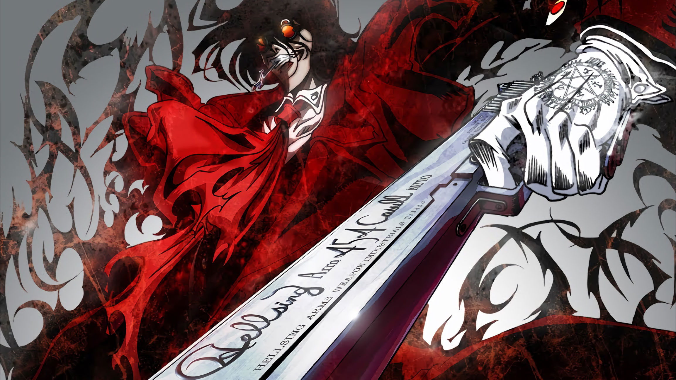 Gun, Hellsing Ultimate Wallpaper, 2310x1300 HD Desktop