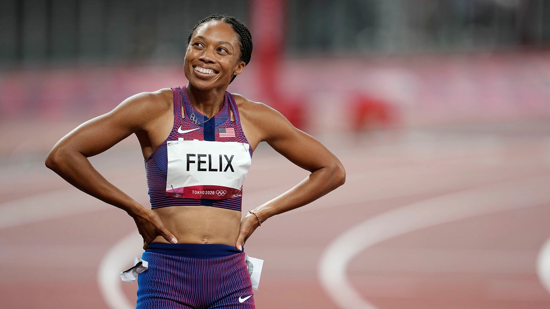 Allyson Felix, Historic medal, Track and field, Moments in sports, 1920x1080 Full HD Desktop