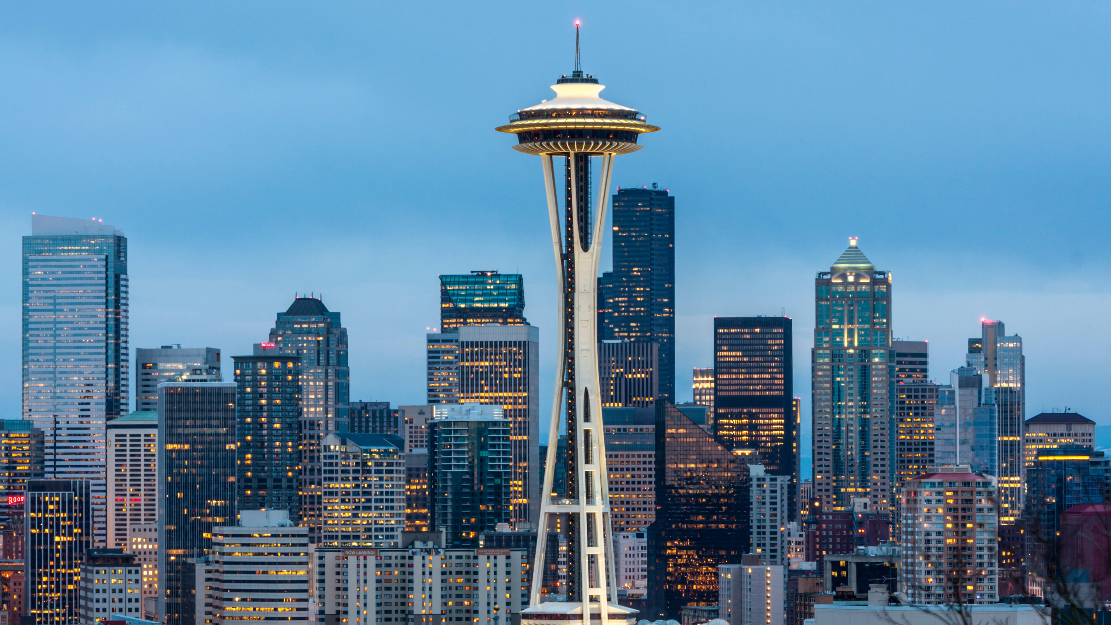 Space Needle, Seattle Wallpaper, 3830x2160 HD Desktop