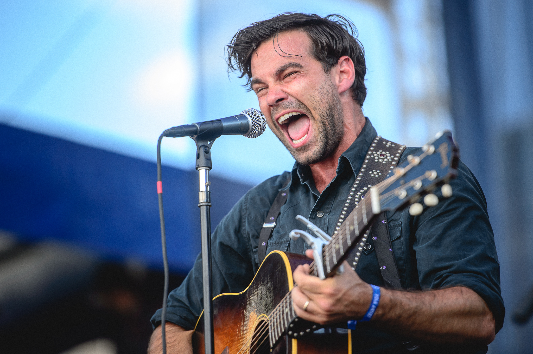 Listen To The Lone Bellow Perform At The 2015 Newport Folk Festival : NPR 2050x1370