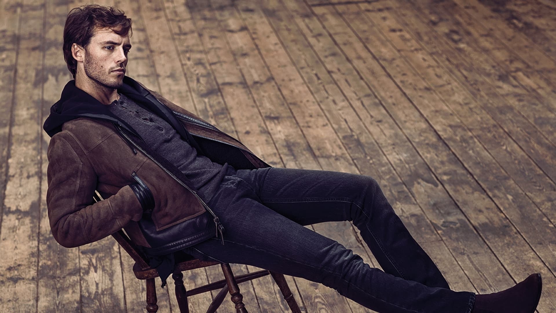 Sam Claflin, Cool pictures,, 1920x1080 Full HD Desktop