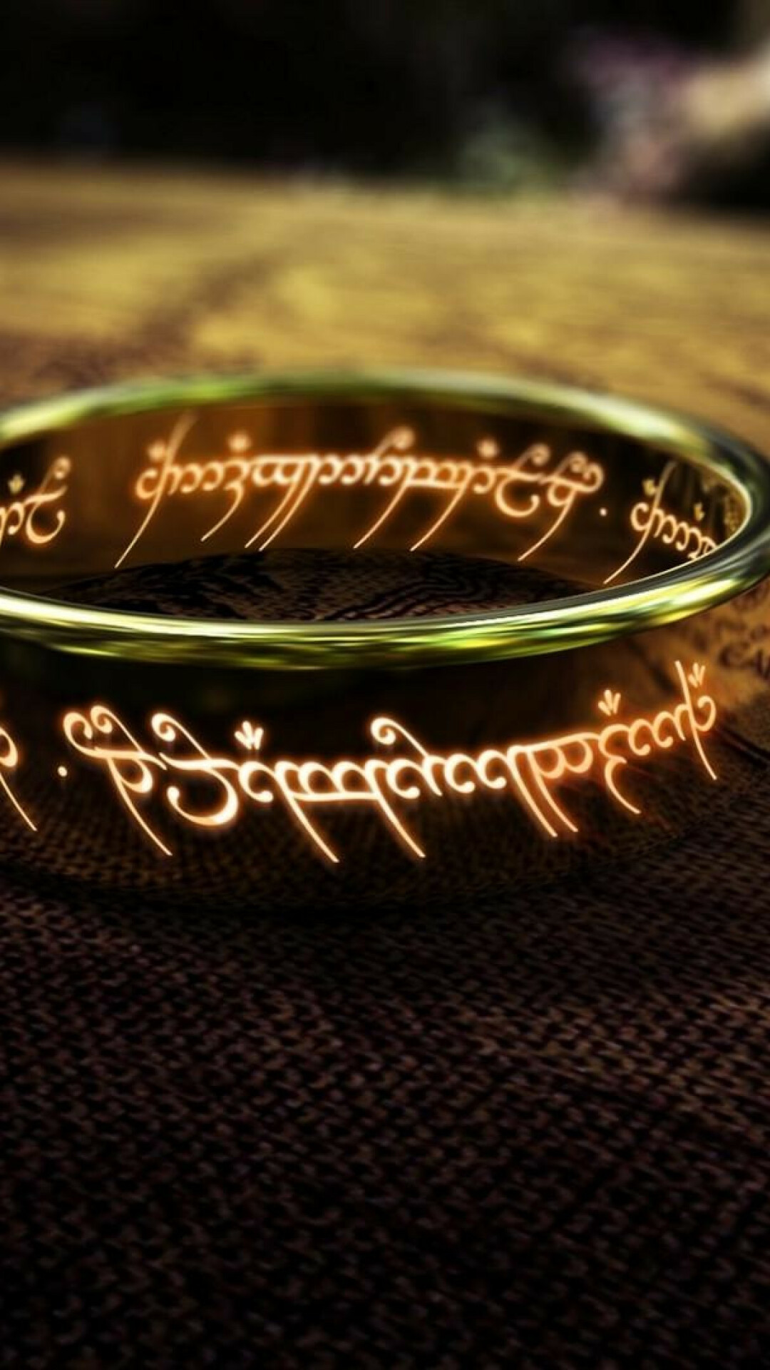 Lord of the Rings gold ring, 4K widescreen wallpapers, Ultra high definition, Desktop and mobile, 1080x1920 Full HD Phone