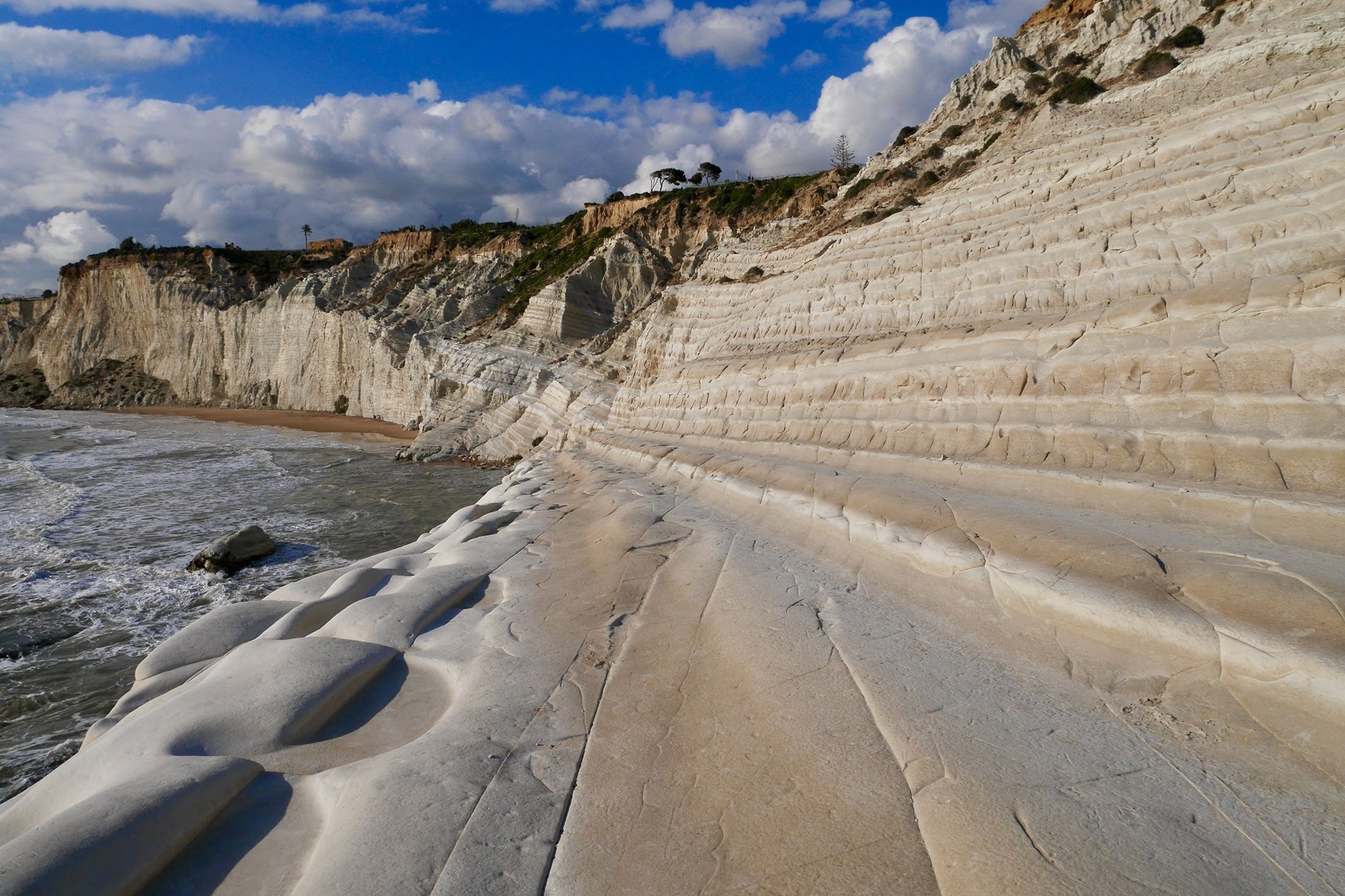 Scala dei Turchi Sicilia, Cultural heritage, Elon Musk's hope, Preservation efforts, 2200x1470 HD Desktop