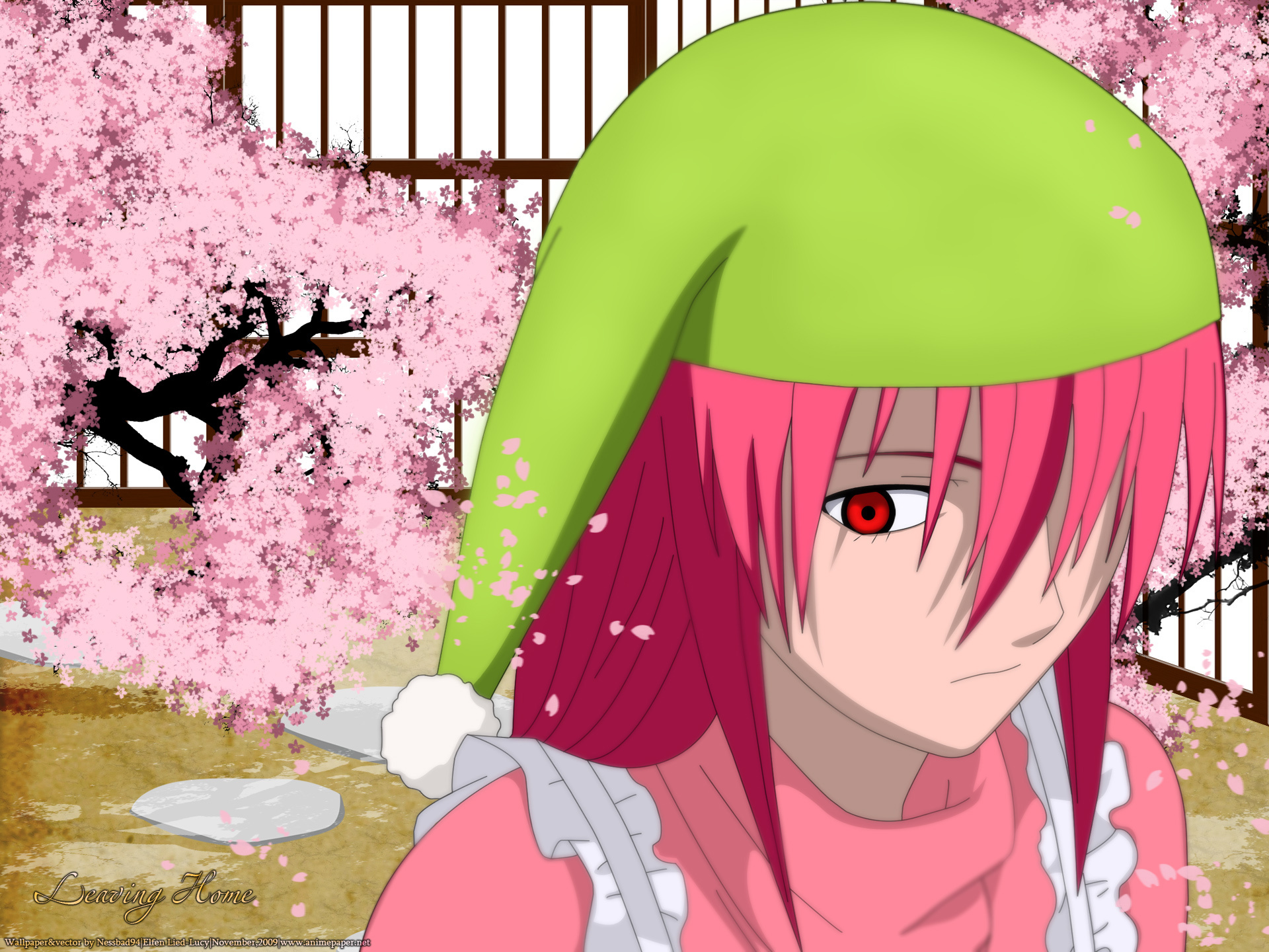 Elfen Lied, Anime, Lucy, Wallpaper resolution, 1920x1440 HD Desktop