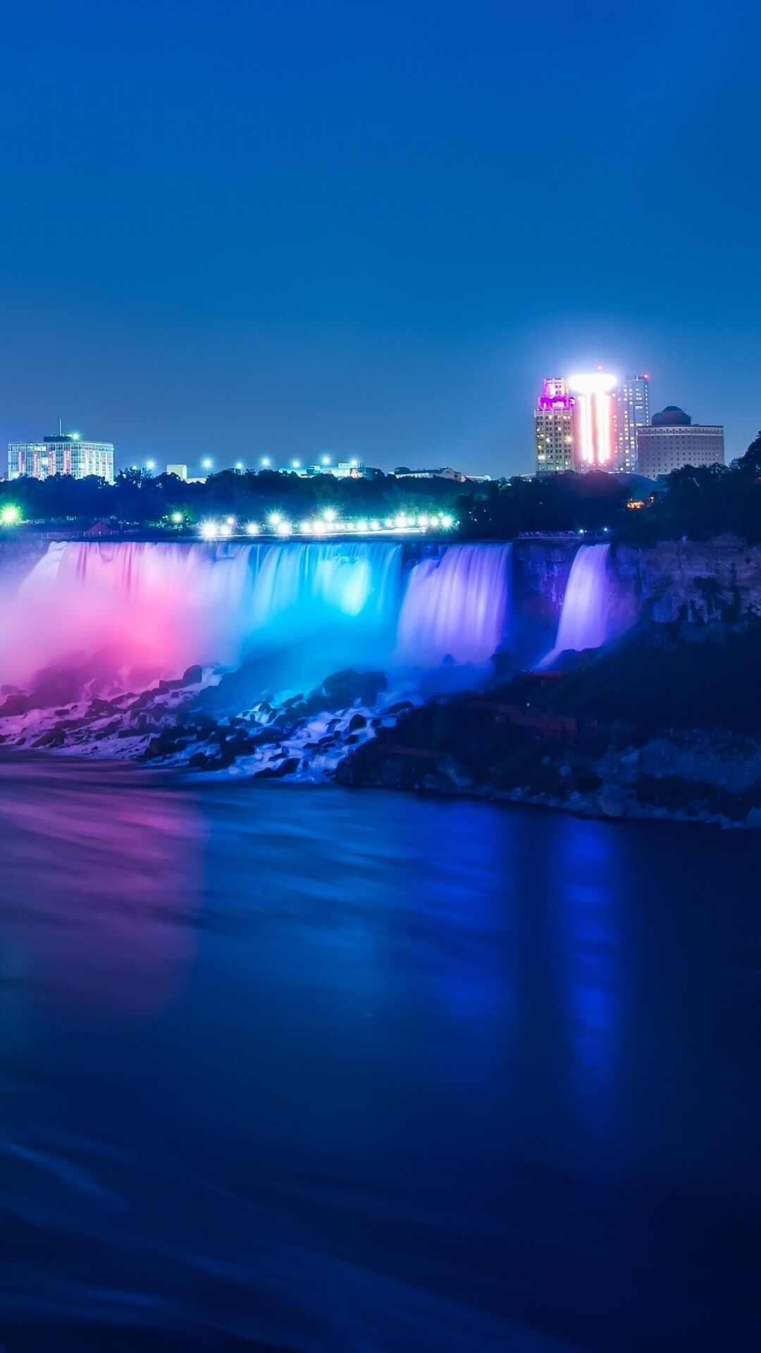 Niagara Falls, Earth's wonder, Beauty of nature, Magnificent falls, 1080x1920 Full HD Phone