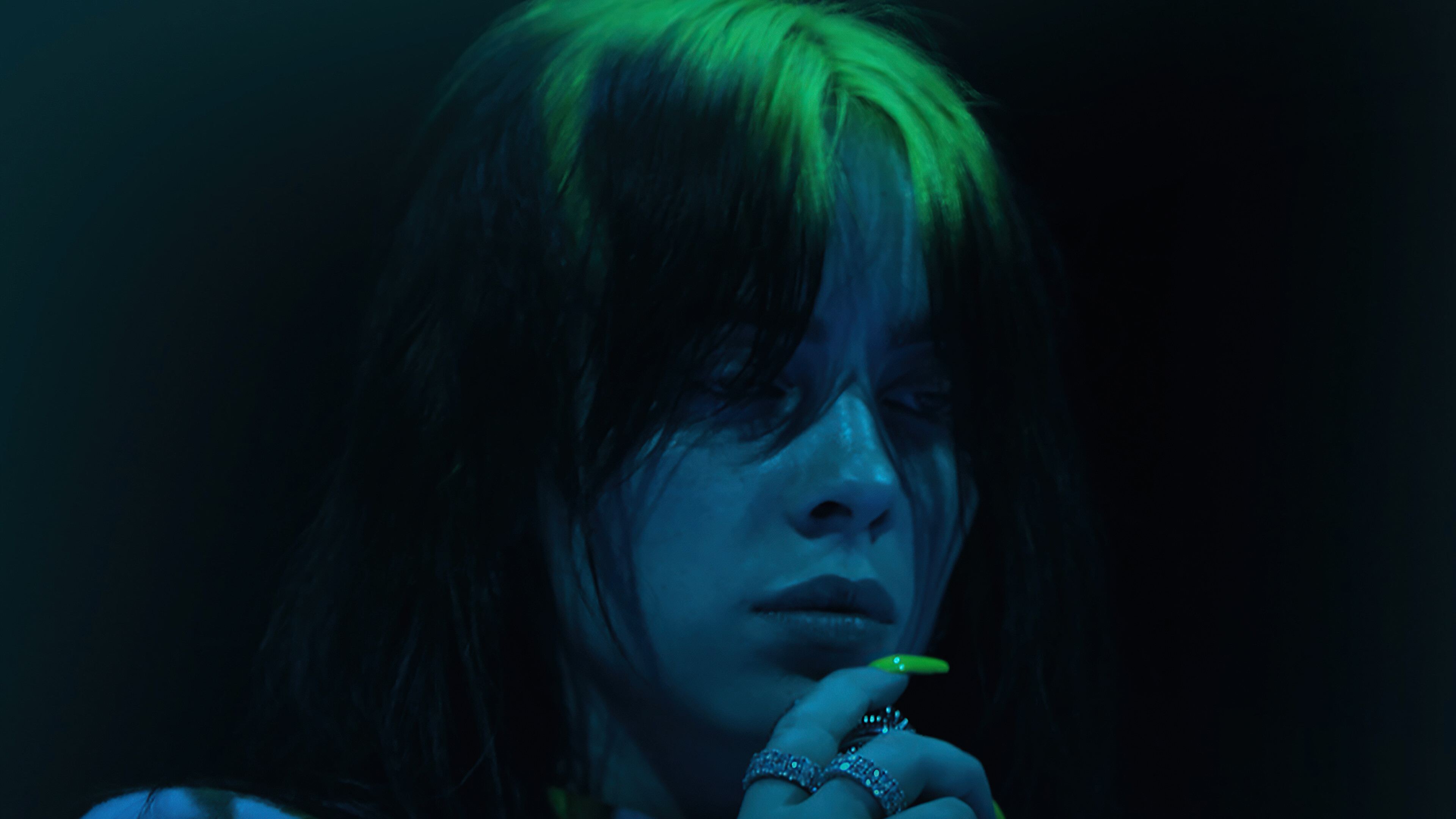 The World’s A Little Blurry, Billie Eilish Wallpaper, 3840x2160 4K Desktop