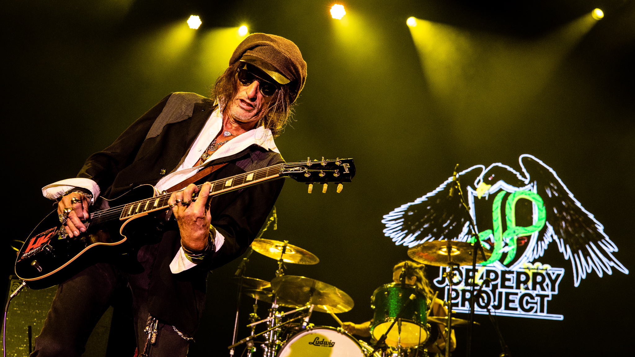 Joe Perry, Attic classics, Atlantic City show, Rock Revival, 2050x1160 HD Desktop