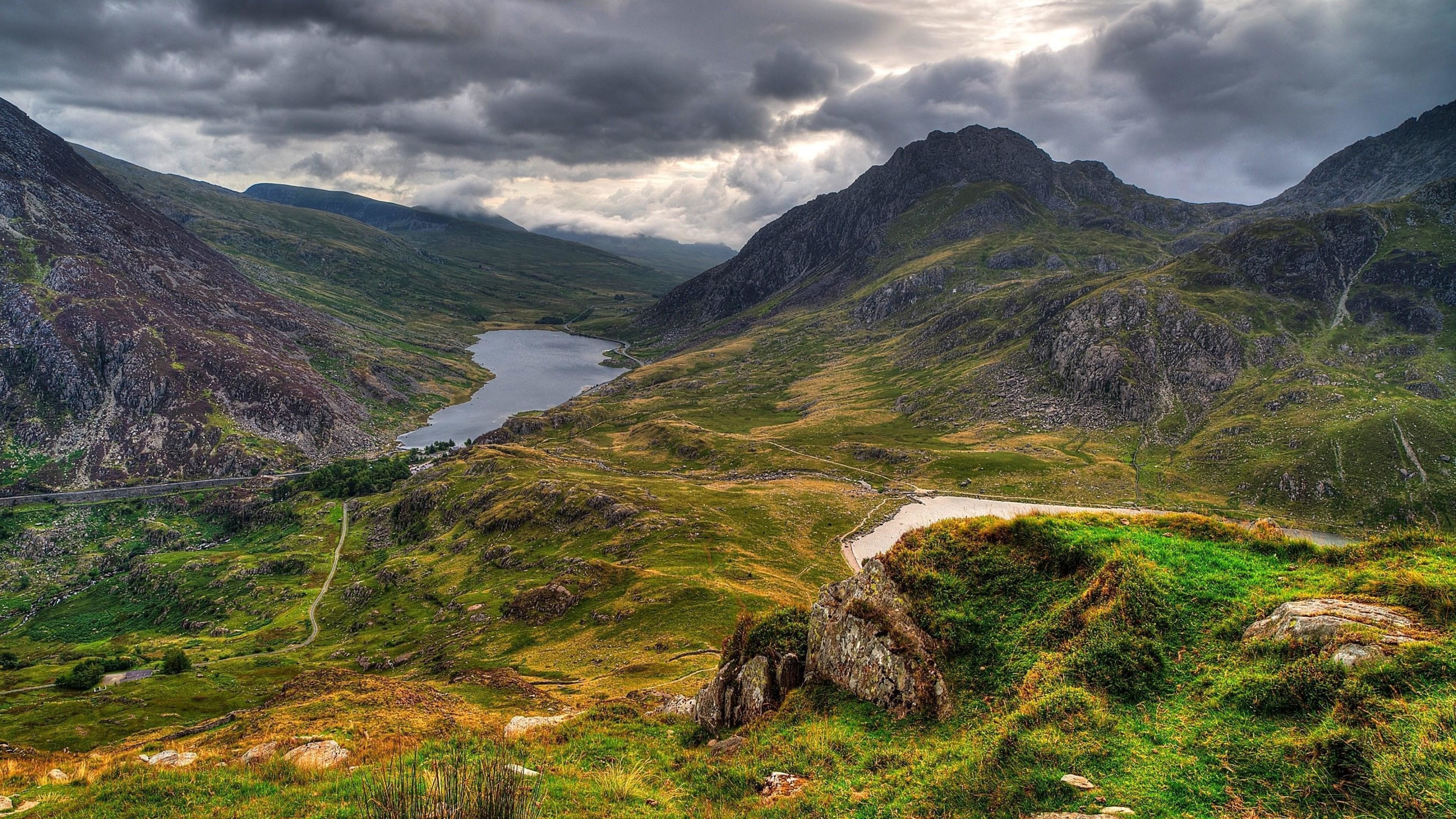 Wales, English countryside, 4K wallpapers, 3840x2160 4K Desktop