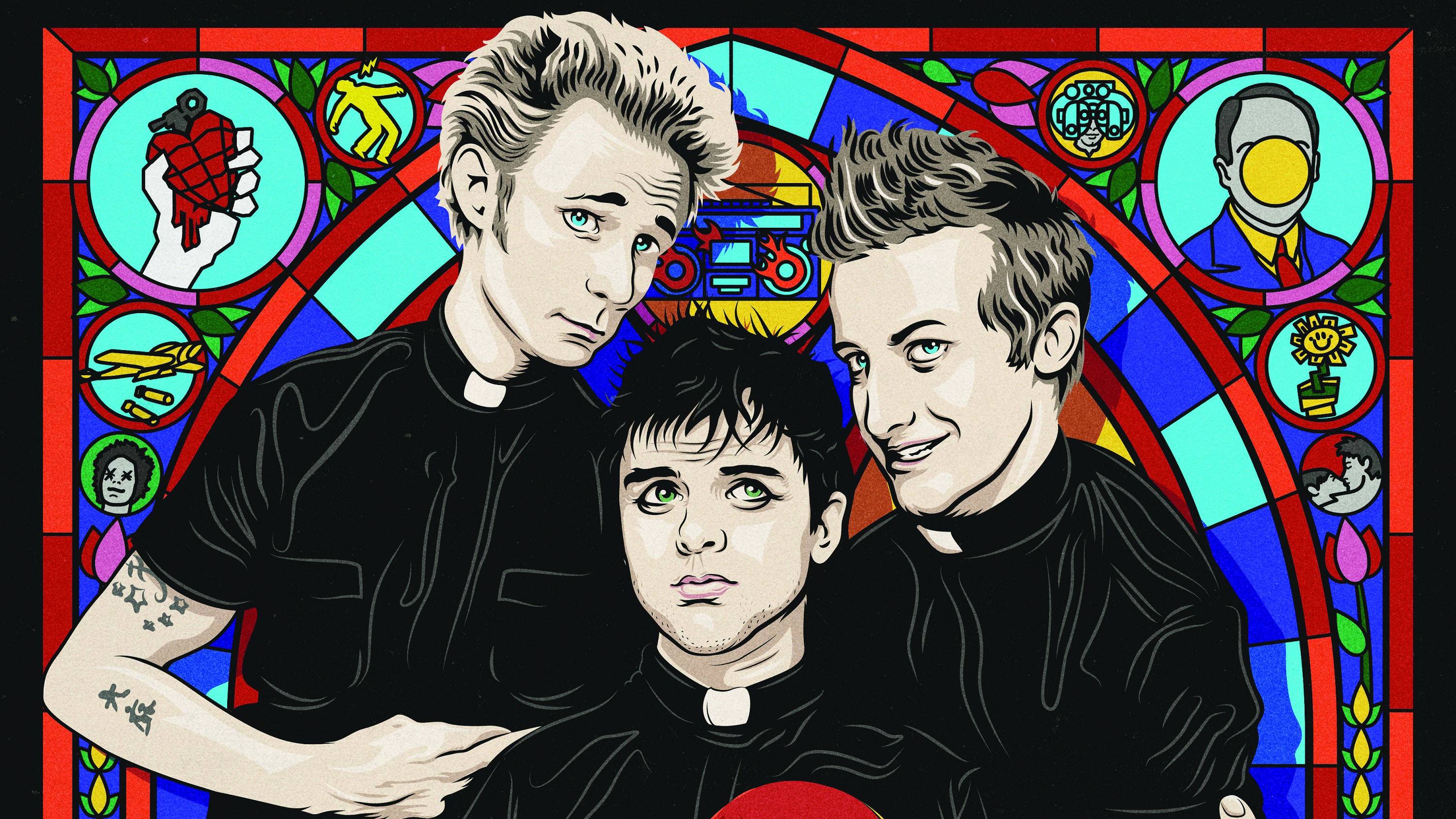 Green Day, God's favorite band, Album review, 3000x1690 HD Desktop