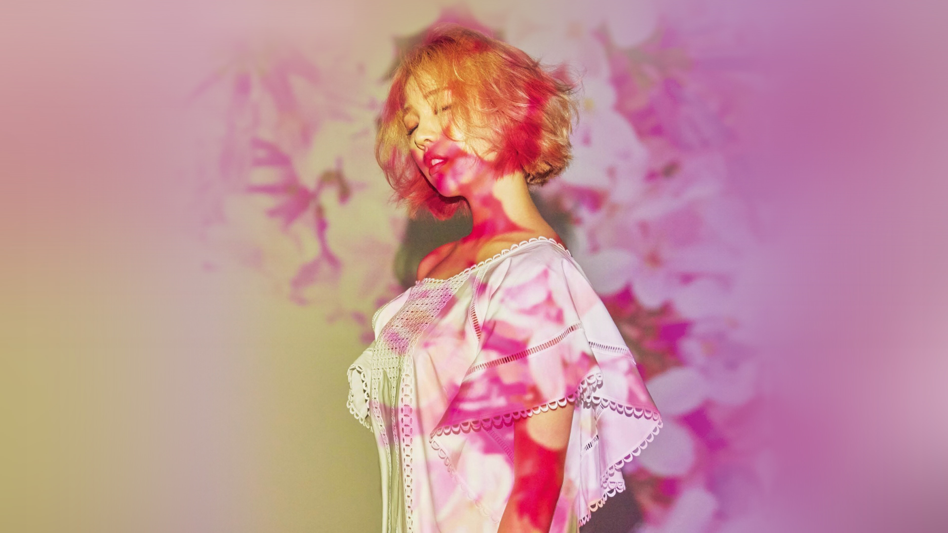 Baek A-yeon, Kpop, Spring, Wallpaper, 3840x2160 4K Desktop