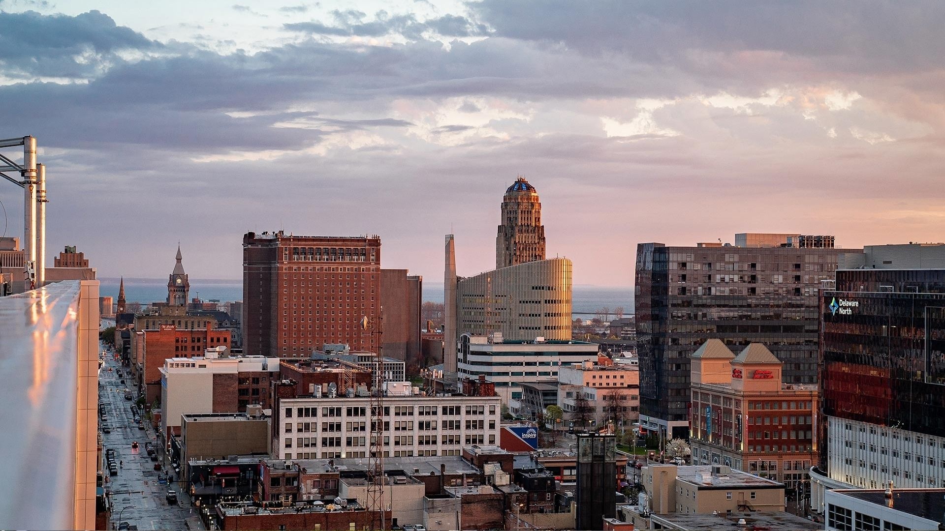 Buffalo Skyline, Travels, Virtual job fair, Employment opportunities, 1920x1080 Full HD Desktop