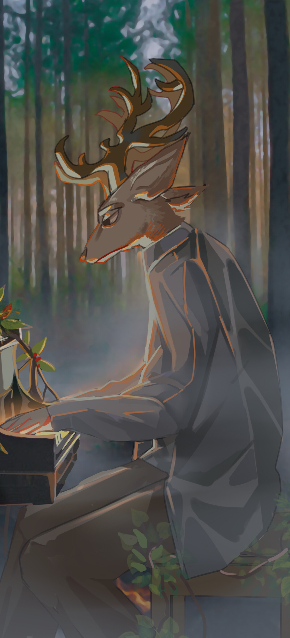 Anime BEASTARS, Unique art style, Compelling narrative, 1230x2700 HD Phone