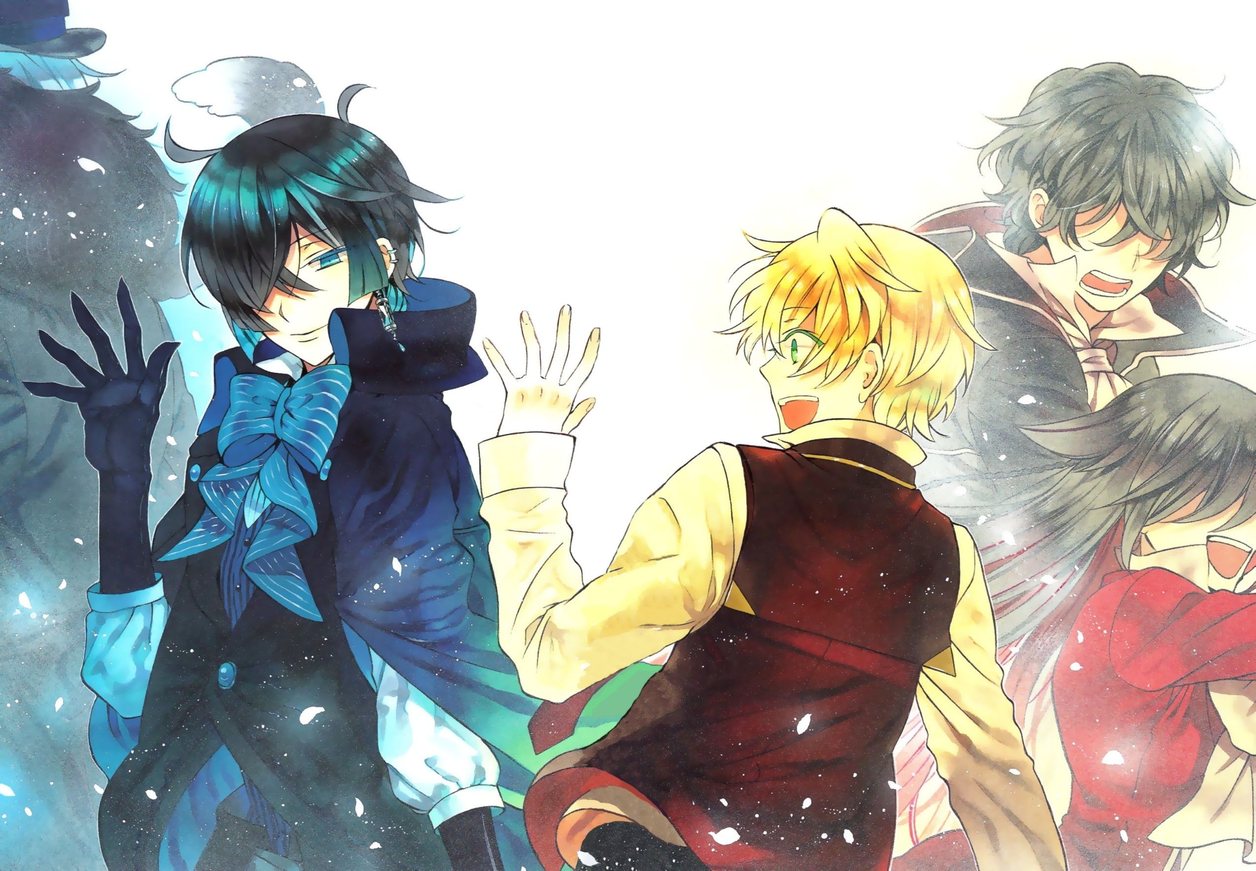 PandoraHearts, HD wallpaper, Vessalius Oz Nightray, Gilbert Alice gloves, 2550x1770 HD Desktop