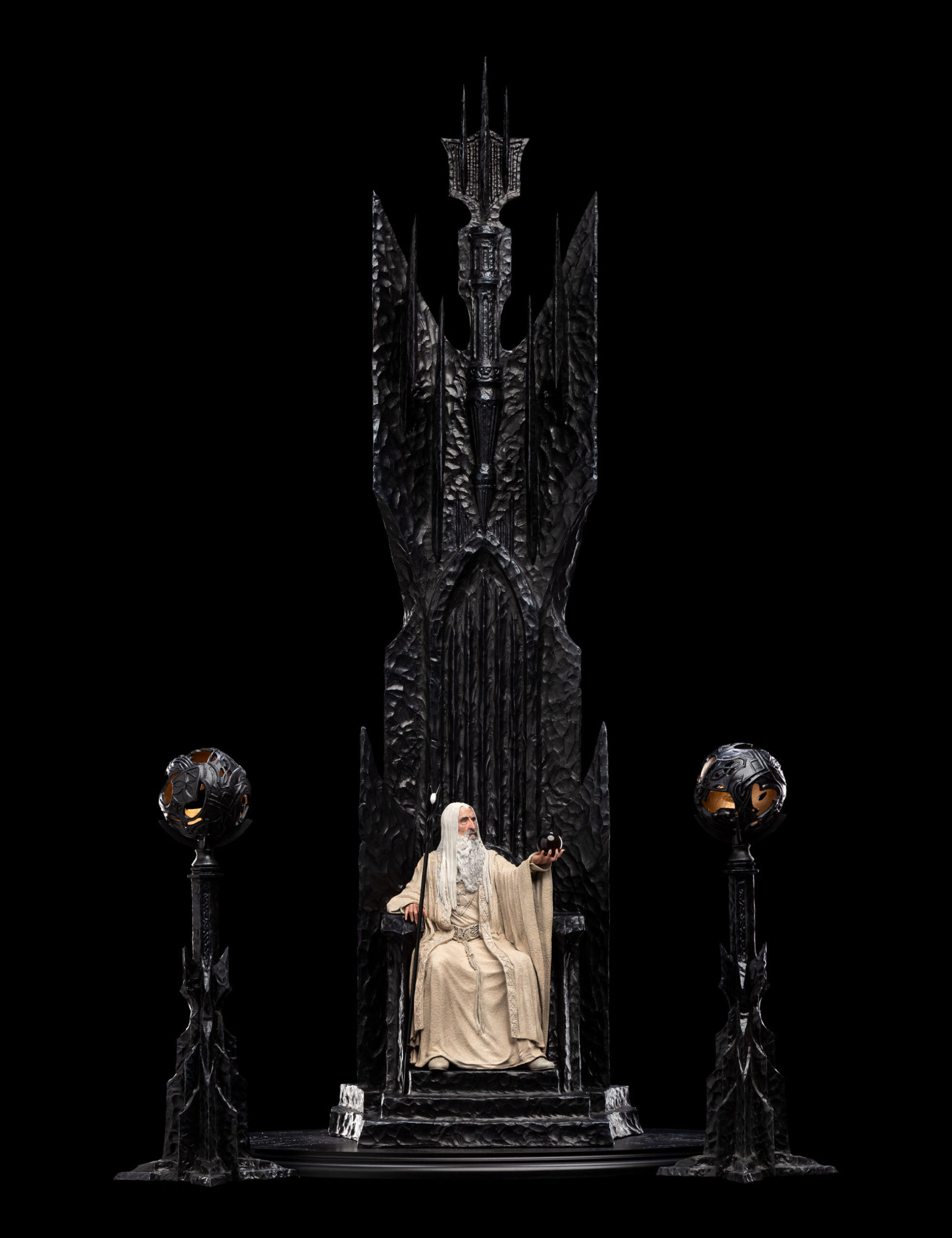 Throne, Saruman Wallpaper, 1970x2560 HD Phone