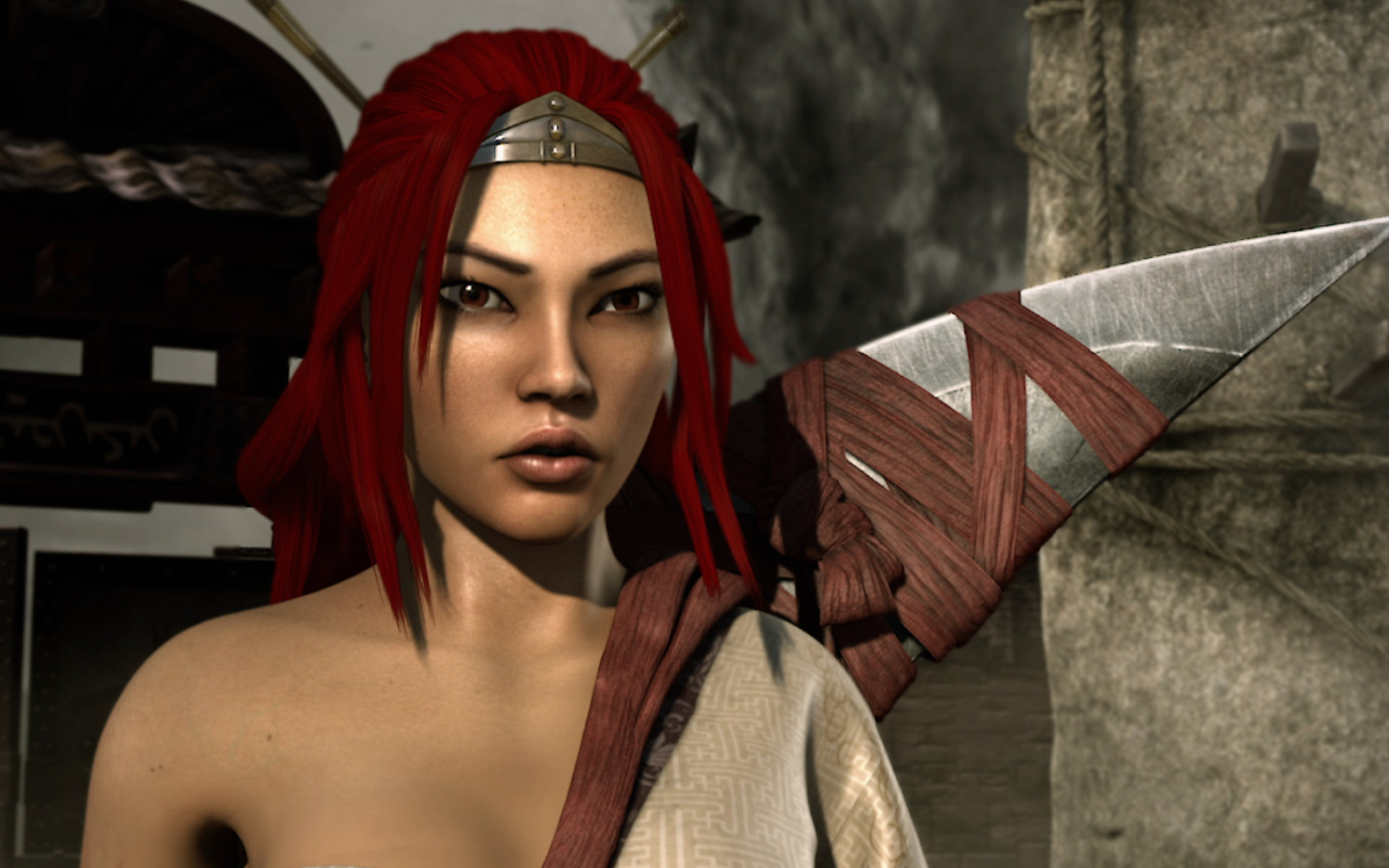 Heavenly Sword movie, Artistic satisfaction, Ten-year journey, Captivating gameplay, 1920x1200 HD Desktop