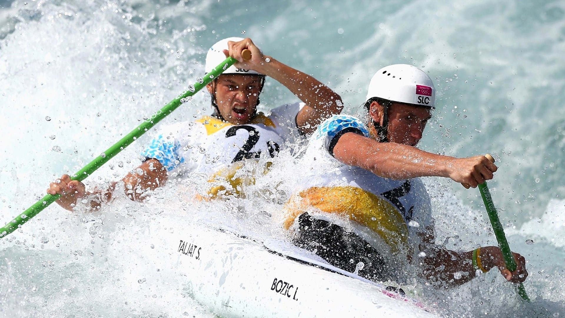 Luka Bozic and Saso Taljat, Canoeing Wallpaper, 1920x1080 Full HD Desktop