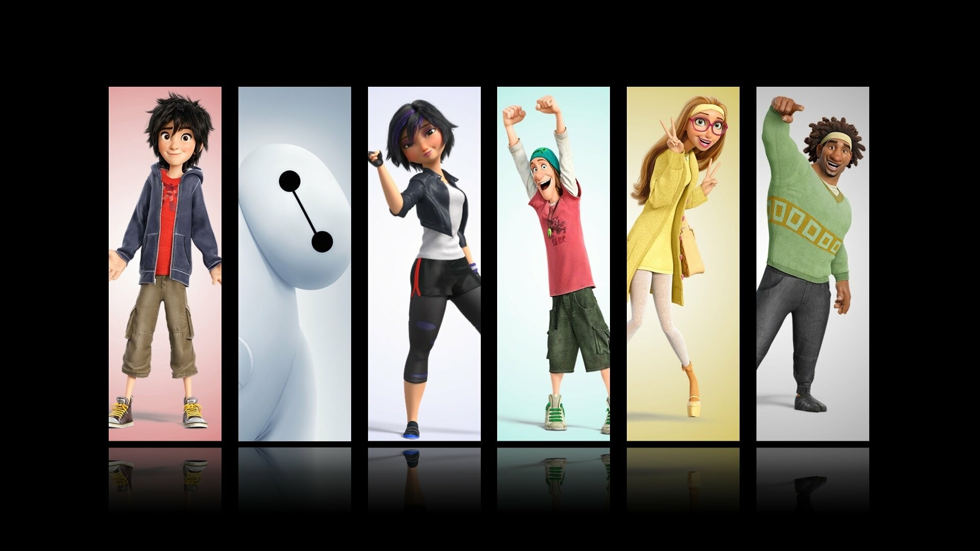 Big Hero 6, Full HD 1080p, Desktop backgrounds, Animation film, 1920x1080 Full HD Desktop