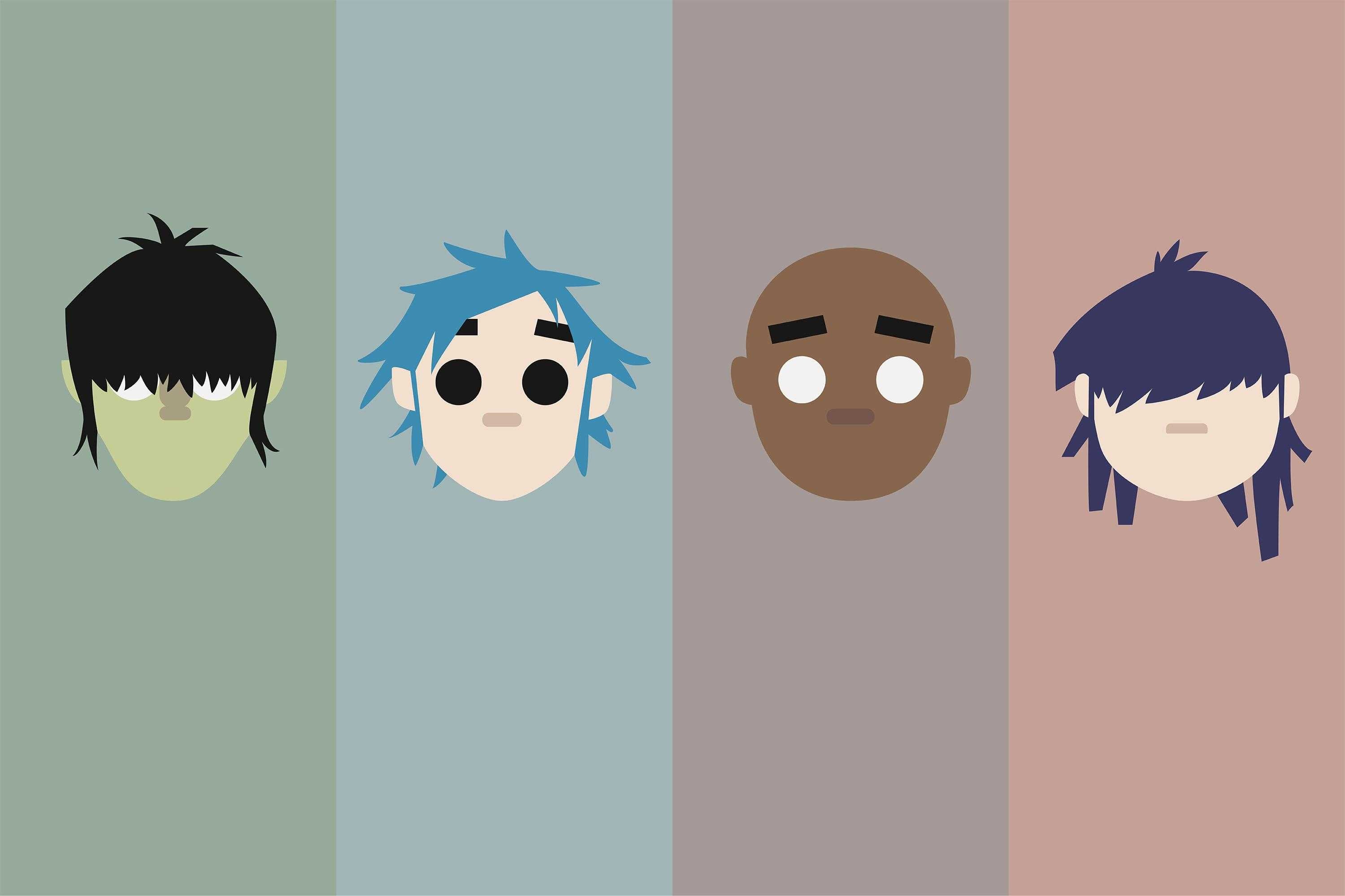 Gorillaz, Desktop wallpaper, HD quality, Impressive visuals, 3000x2000 HD Desktop