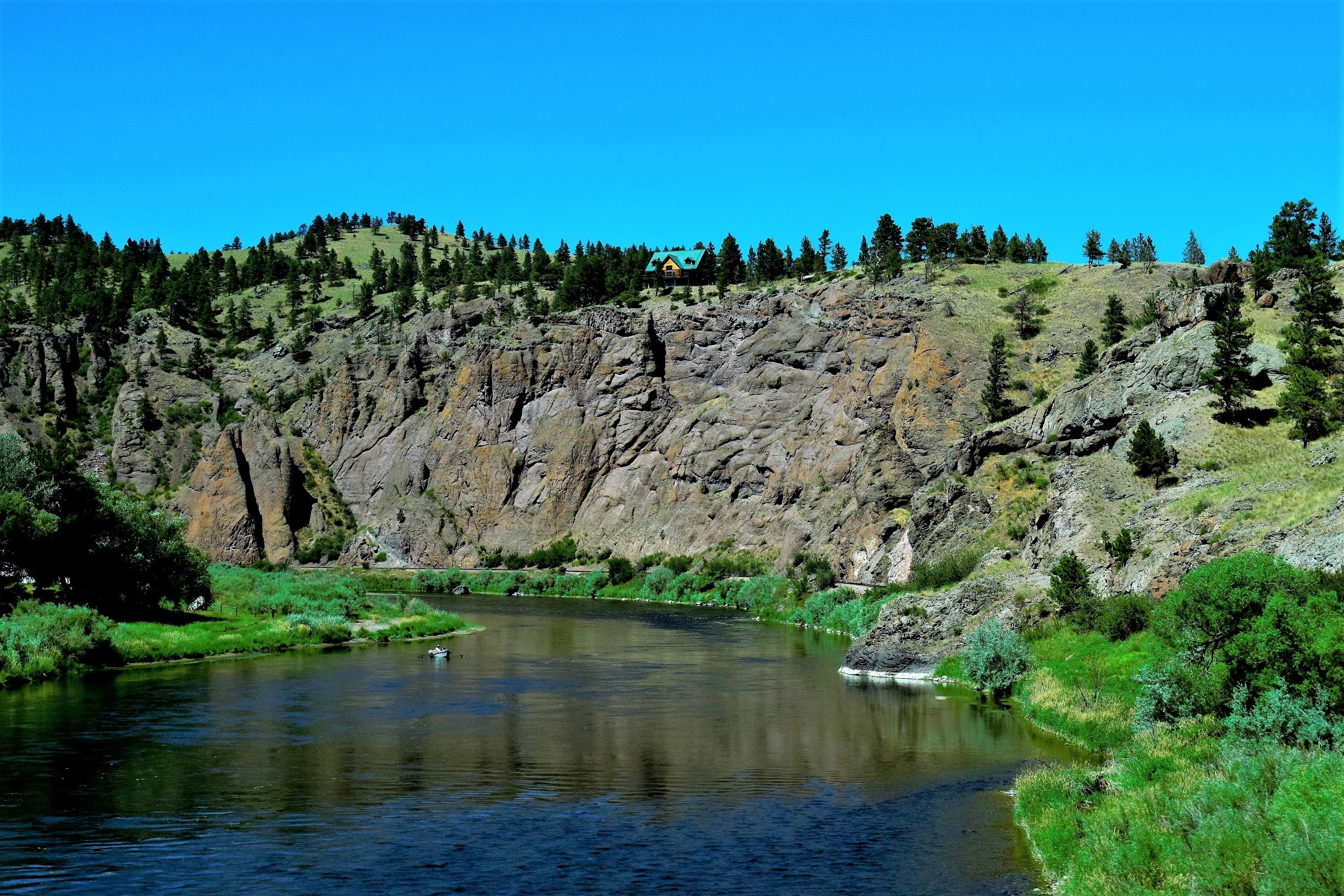 Missouri River, Fishing, Fly fishing, Trophy browns, 3000x2000 HD Desktop