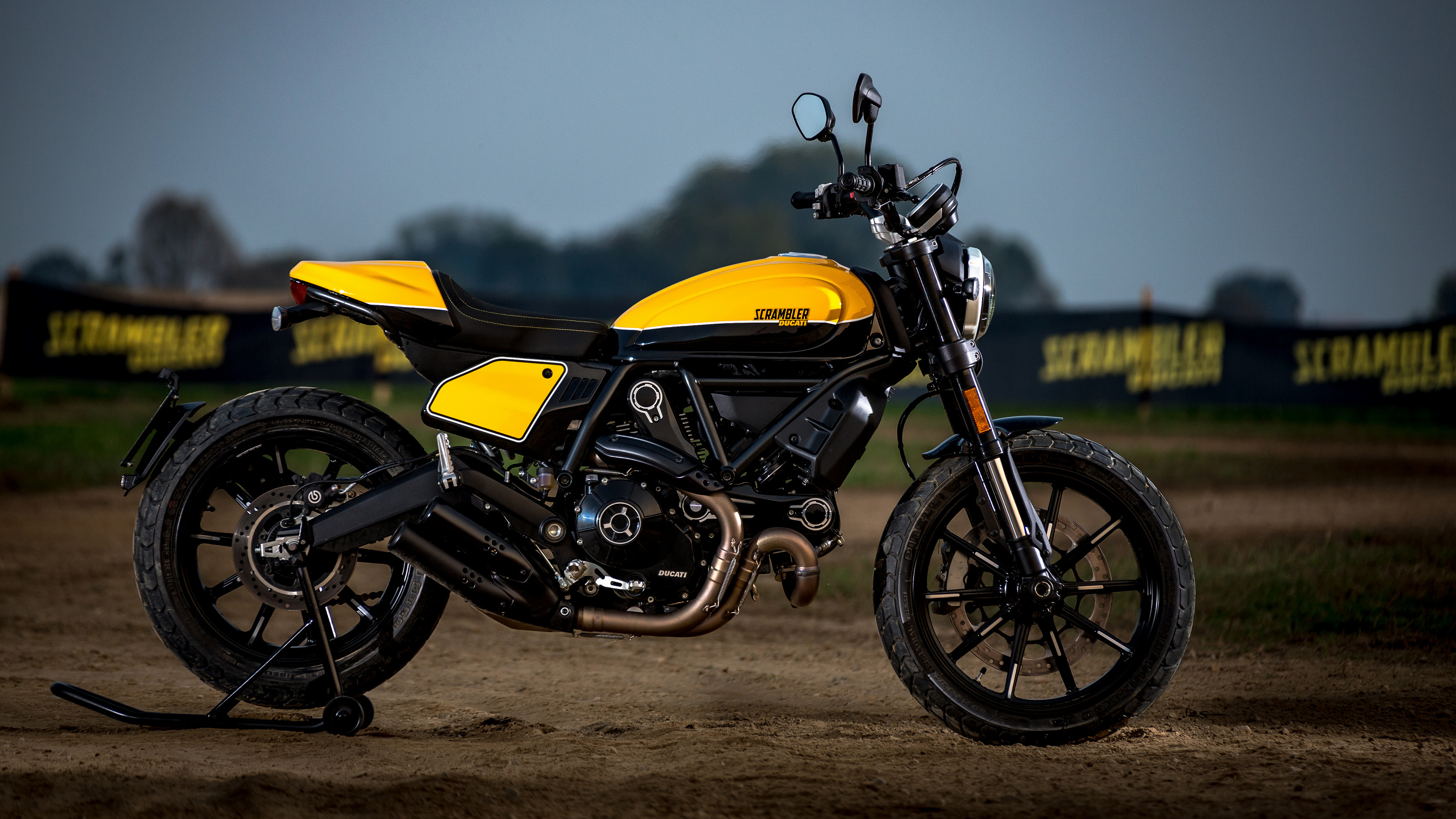 2019 Model, Ducati Scrambler Icon Wallpaper, 3000x1690 HD Desktop