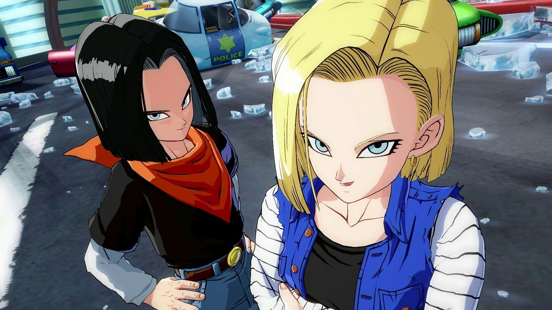 Dragon Ball fan art, Android 18, Iconic character, 1920x1080 Full HD Desktop