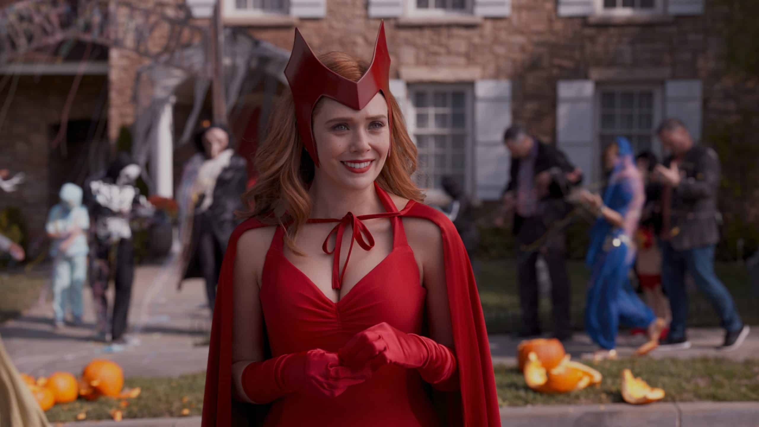 WandaVision, Scarlet Witch Wallpaper, 2560x1440 HD Desktop